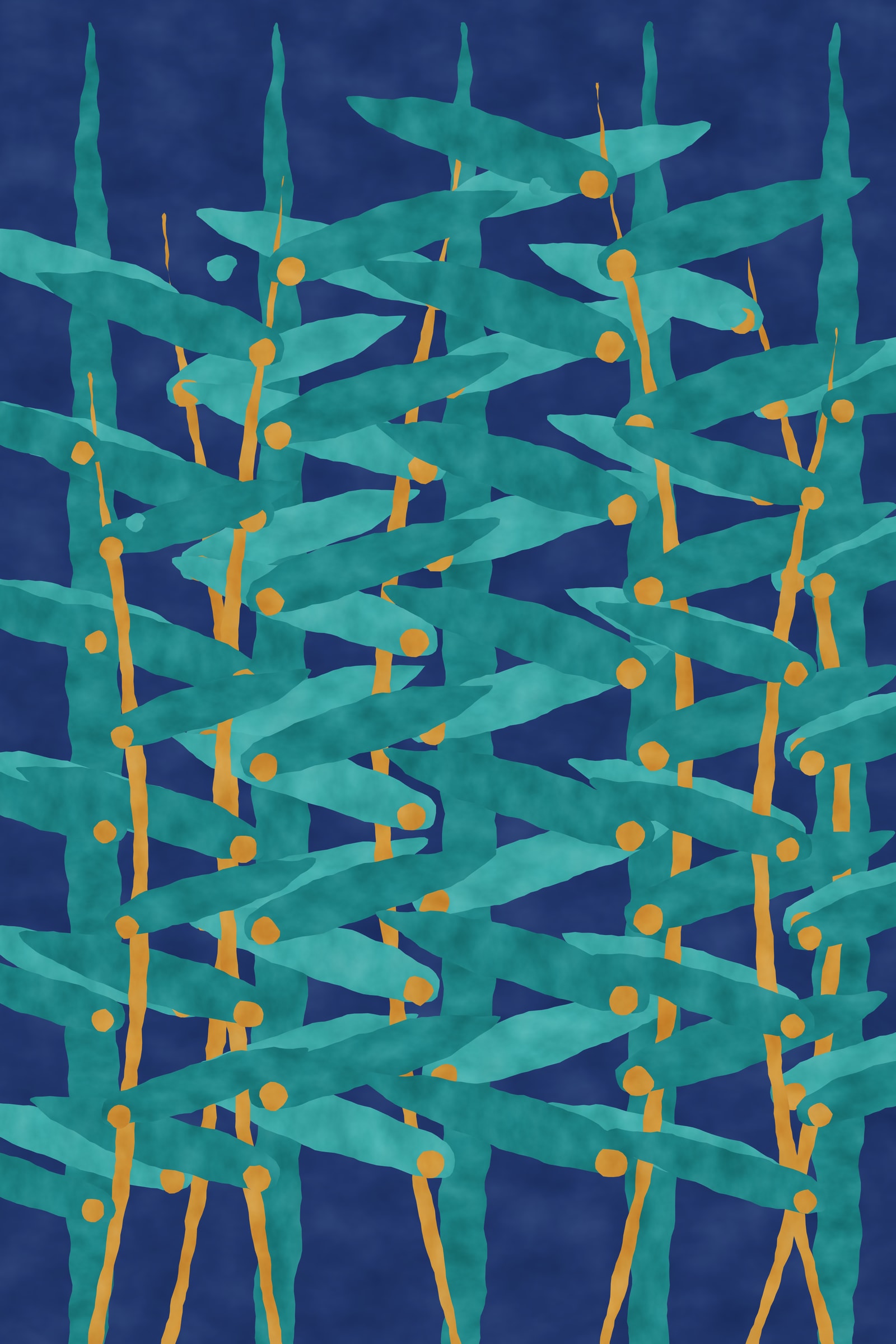 Kelp Print — The Kelp Forest