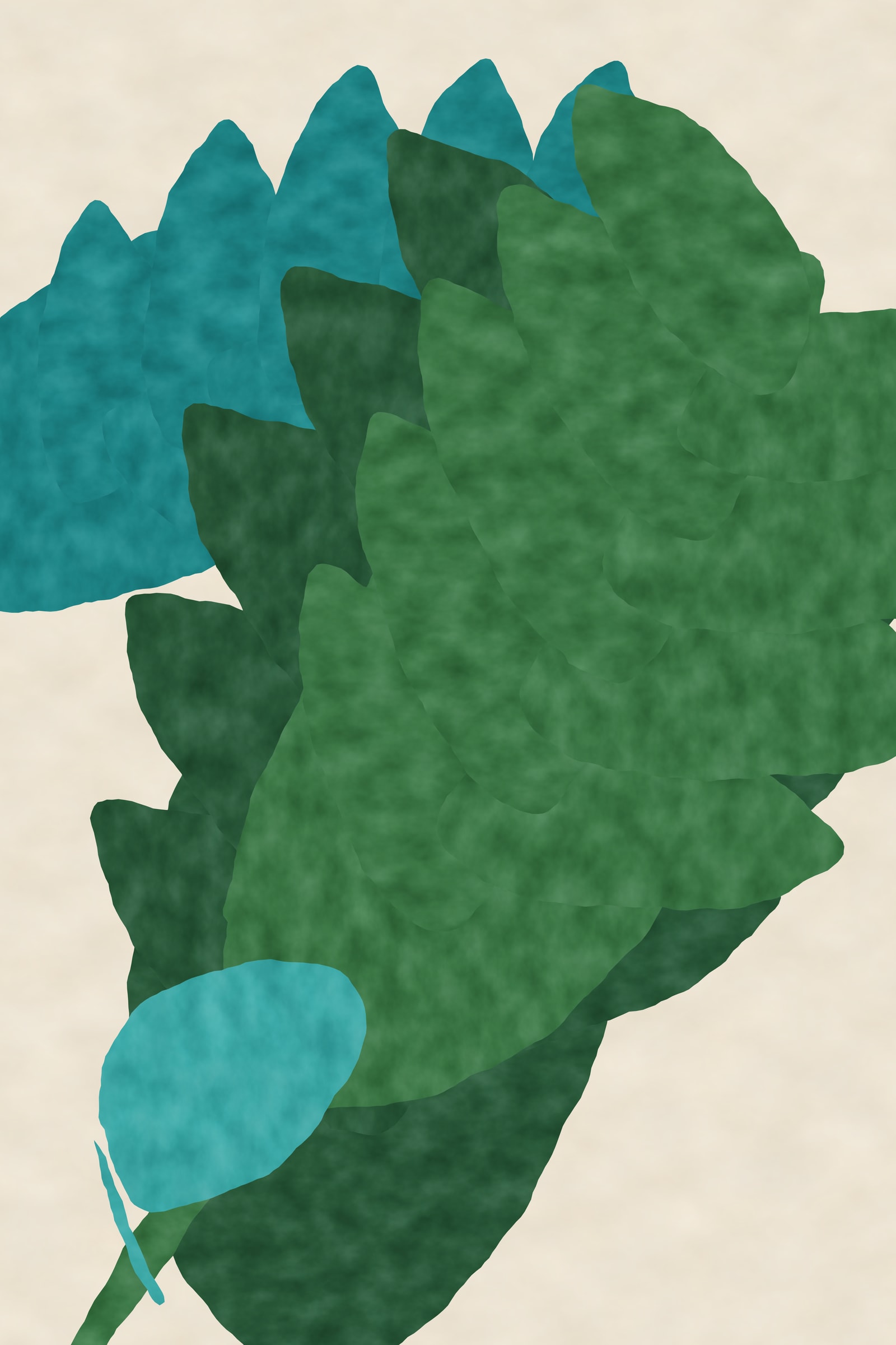 Philodendron Print — The Split-Leaf Philodendron