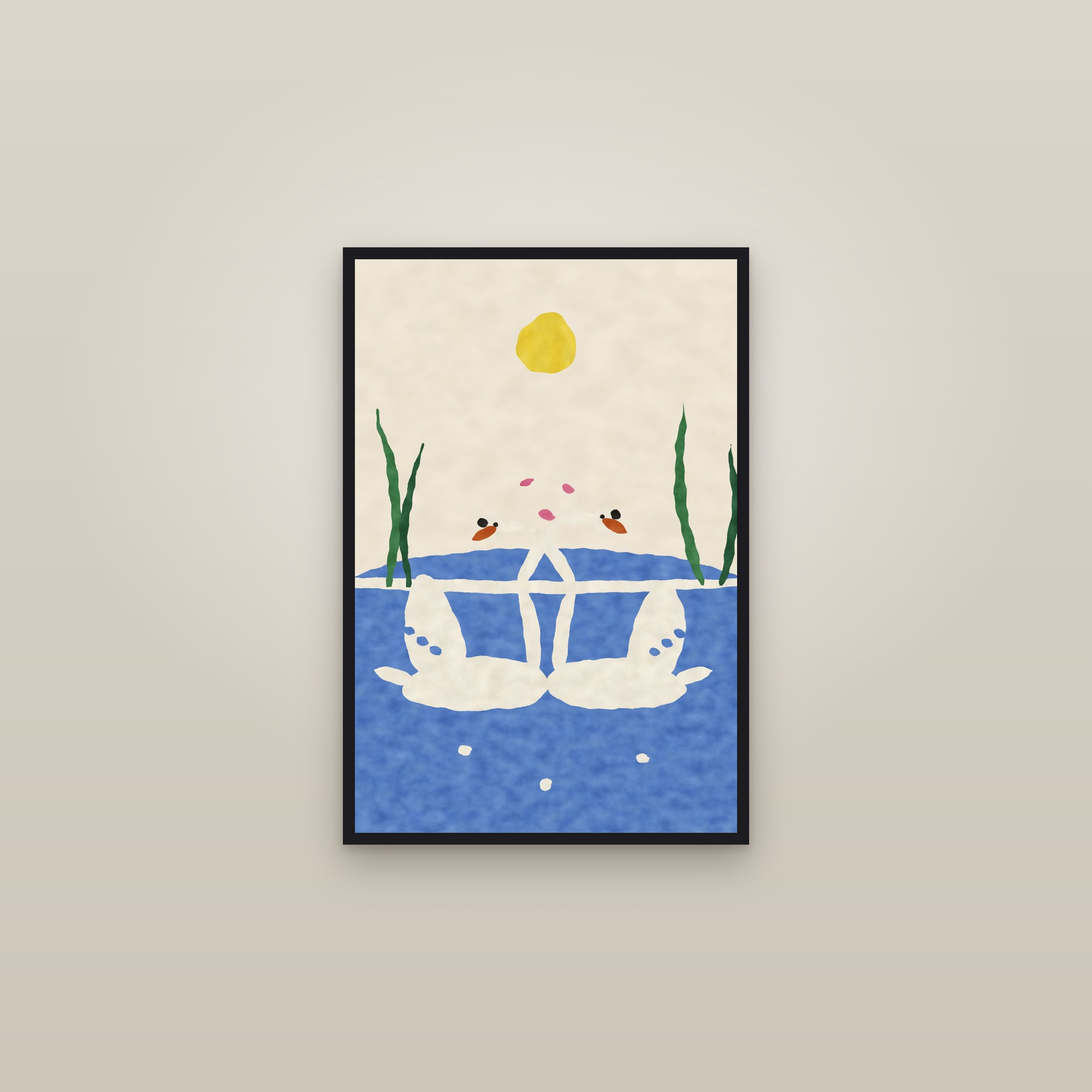 Swan Print — The Swan Pair