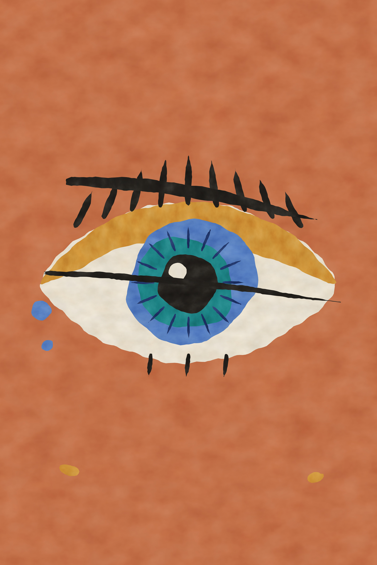 Abstract Eye Print — The Eye