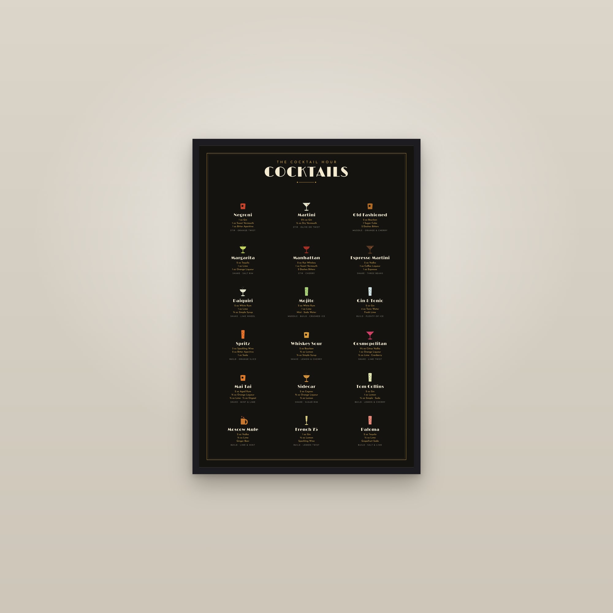 Cocktails & Drinks prints