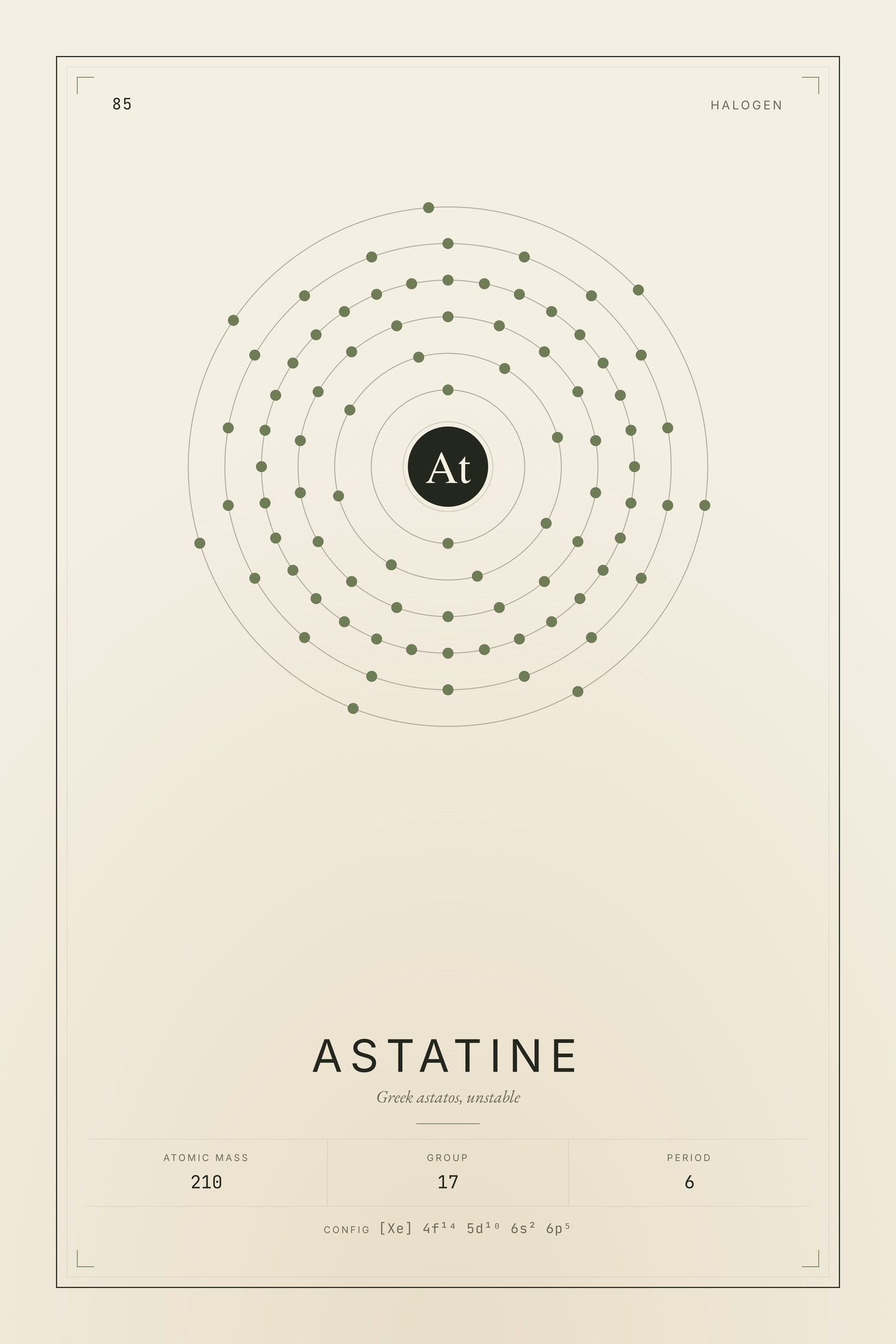 Astatine — Element No. 85