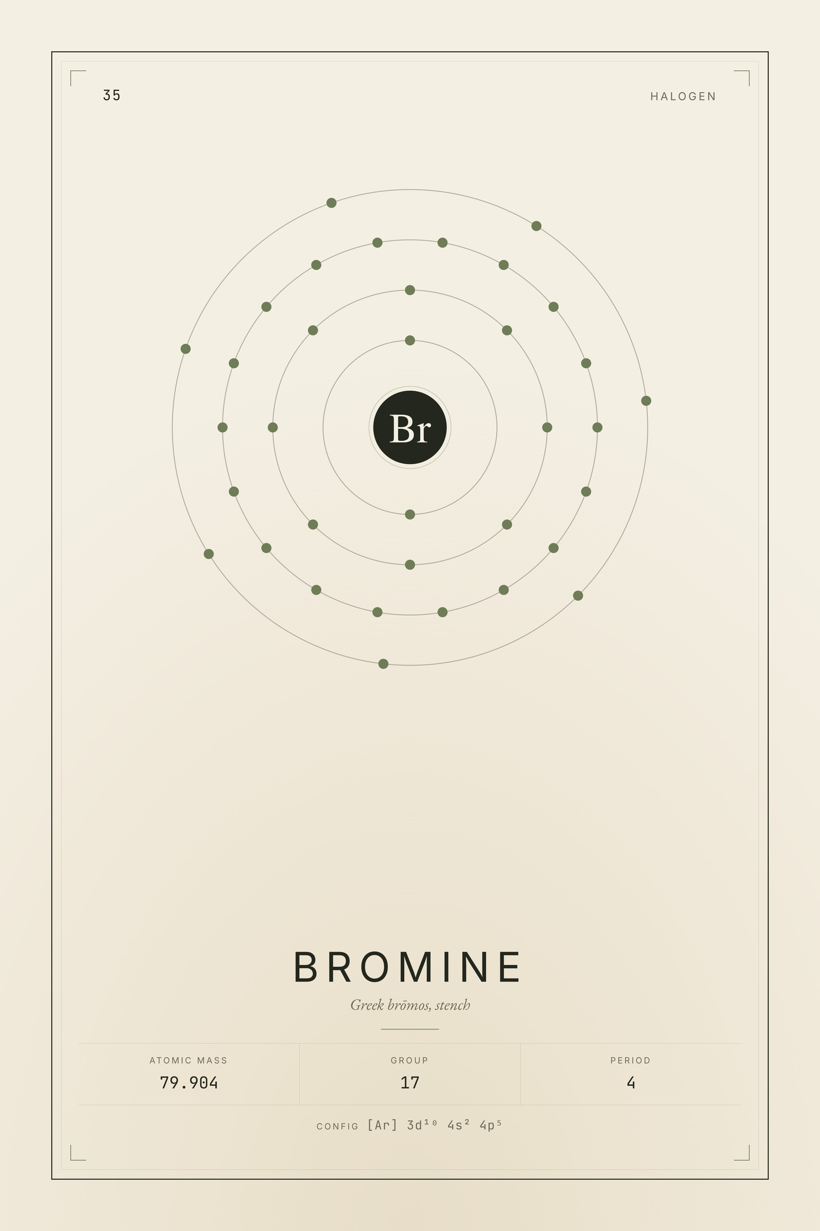 Bromine — Element No. 35