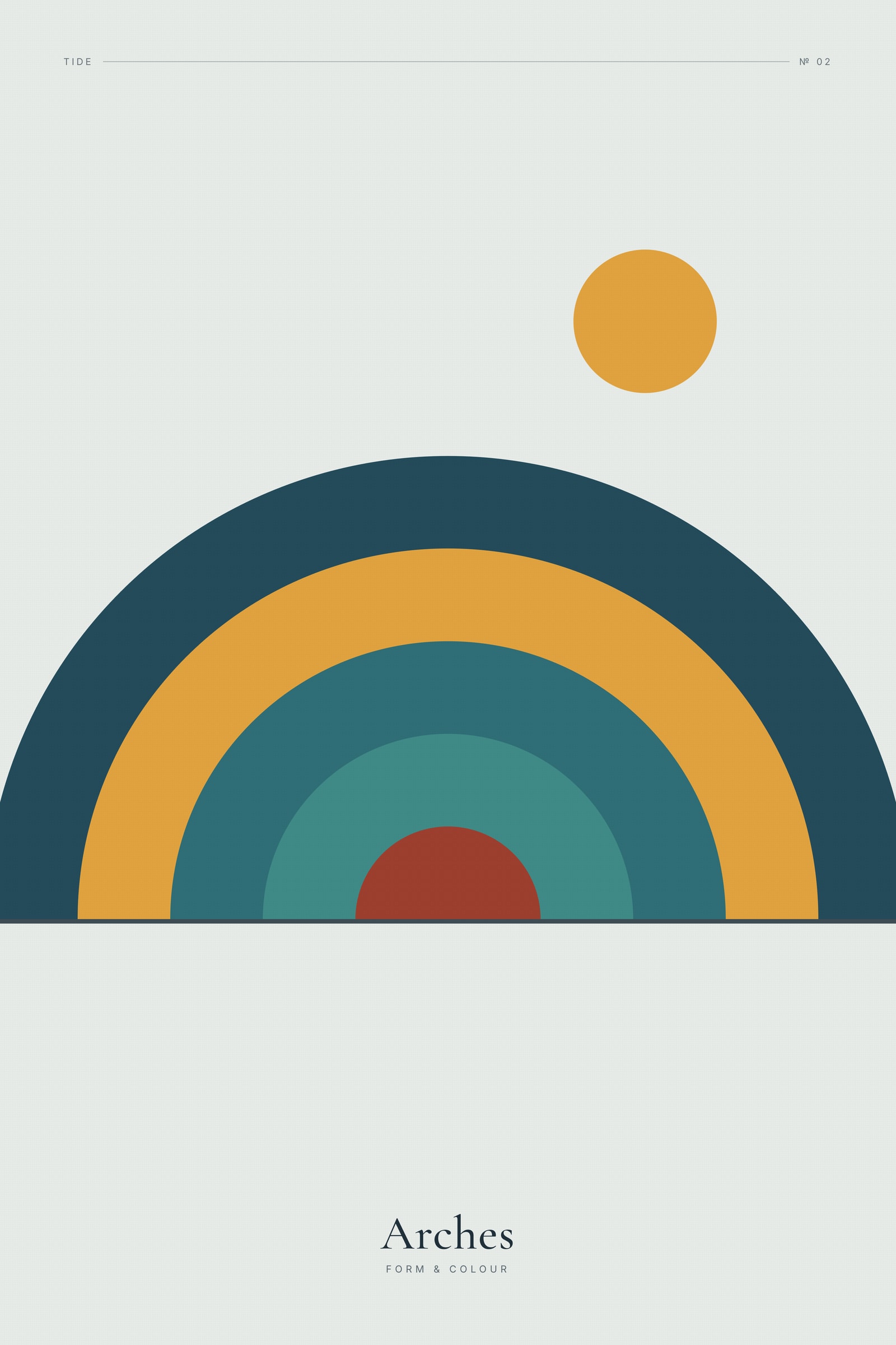 Arches (Tide) — Tide · Geometric Print