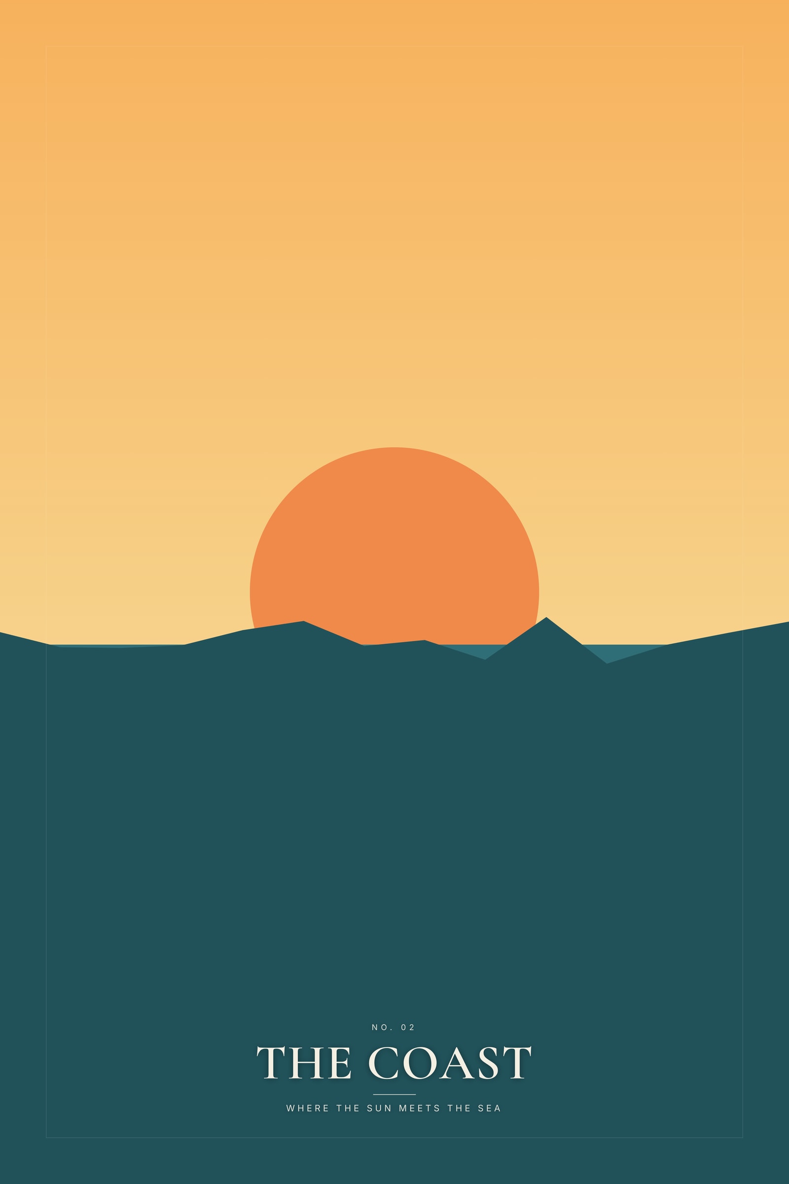 The Coast — Landscape Print