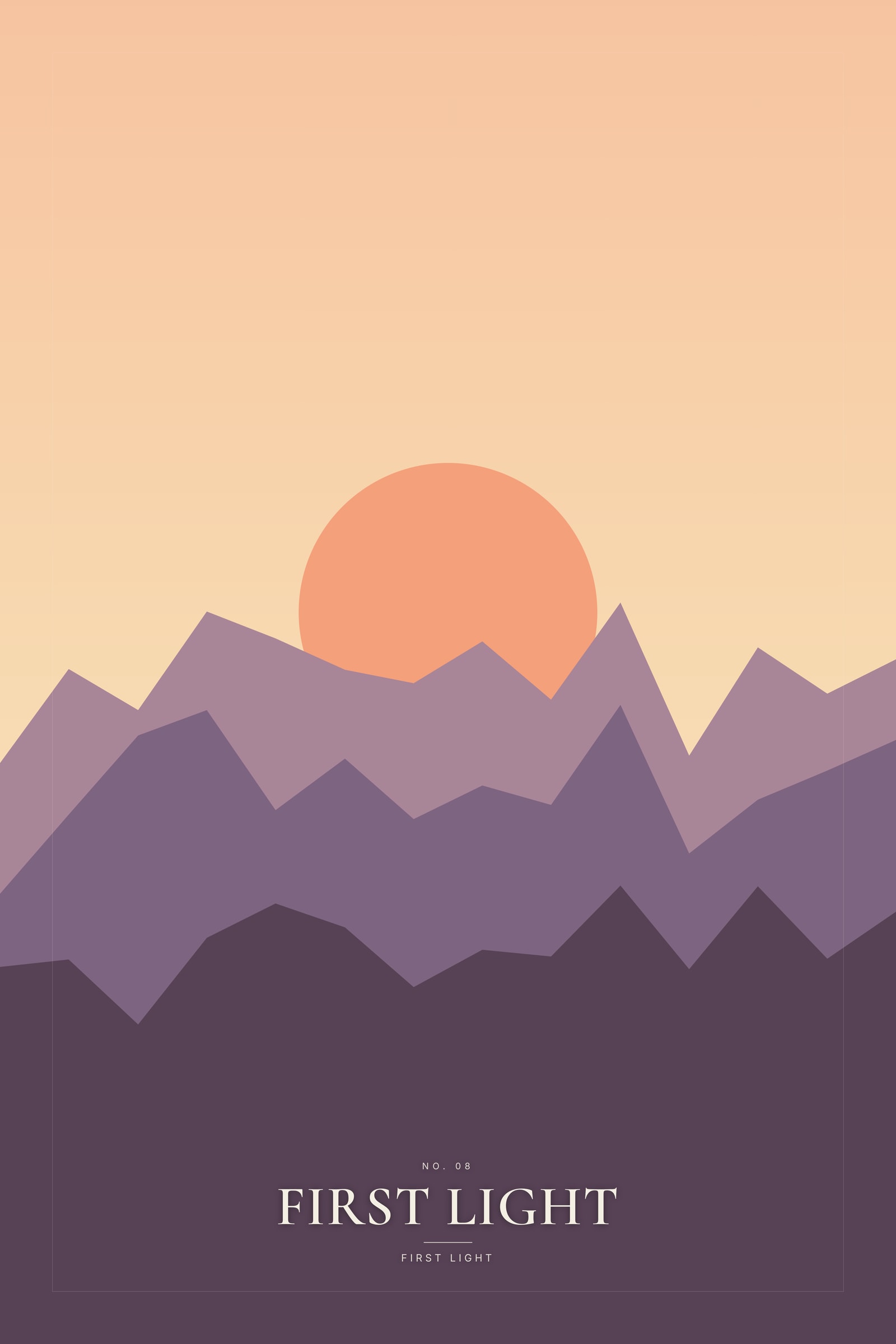 First Light — Landscape Print