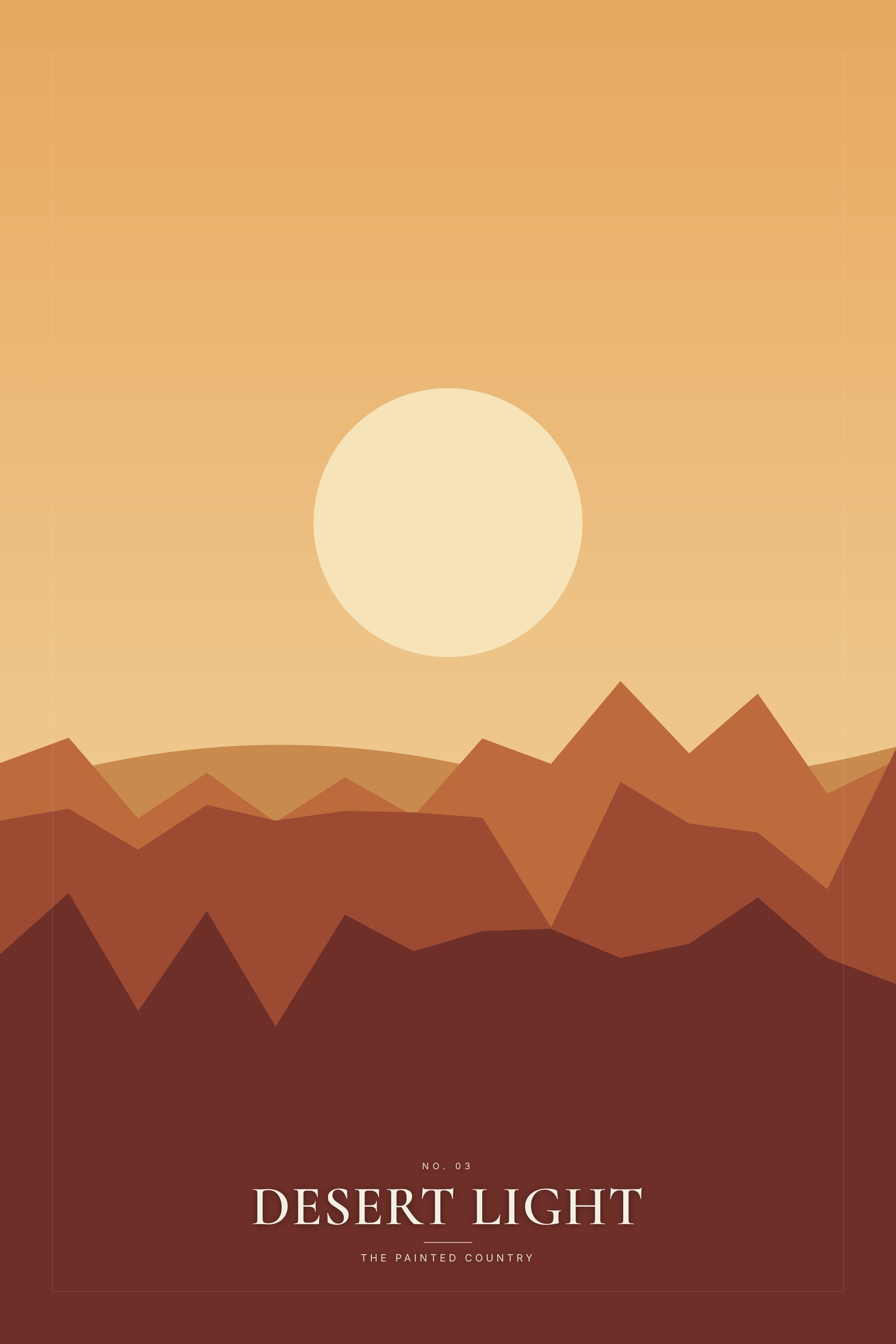 Desert Light — Landscape Print