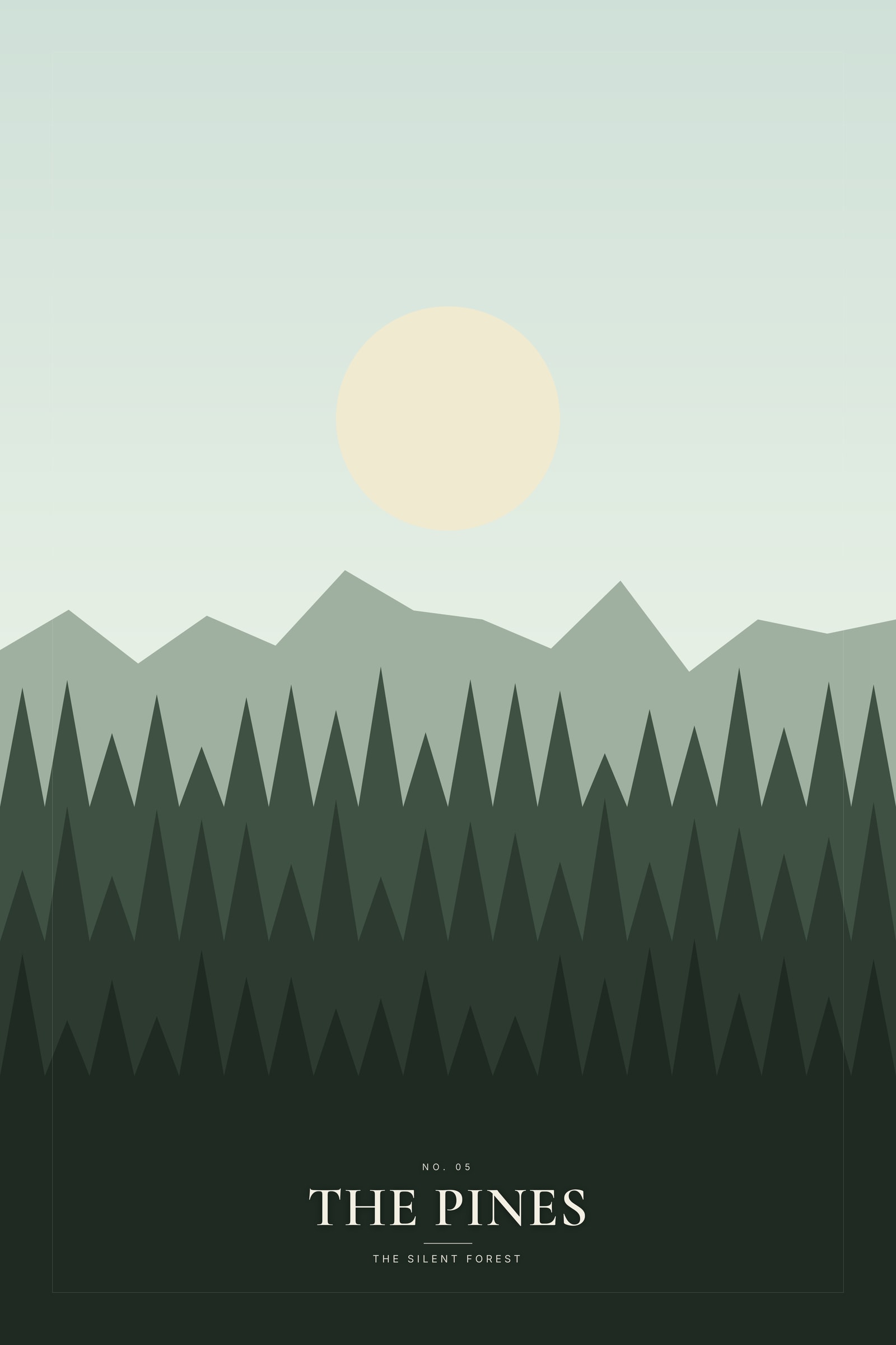 The Pines — Landscape Print