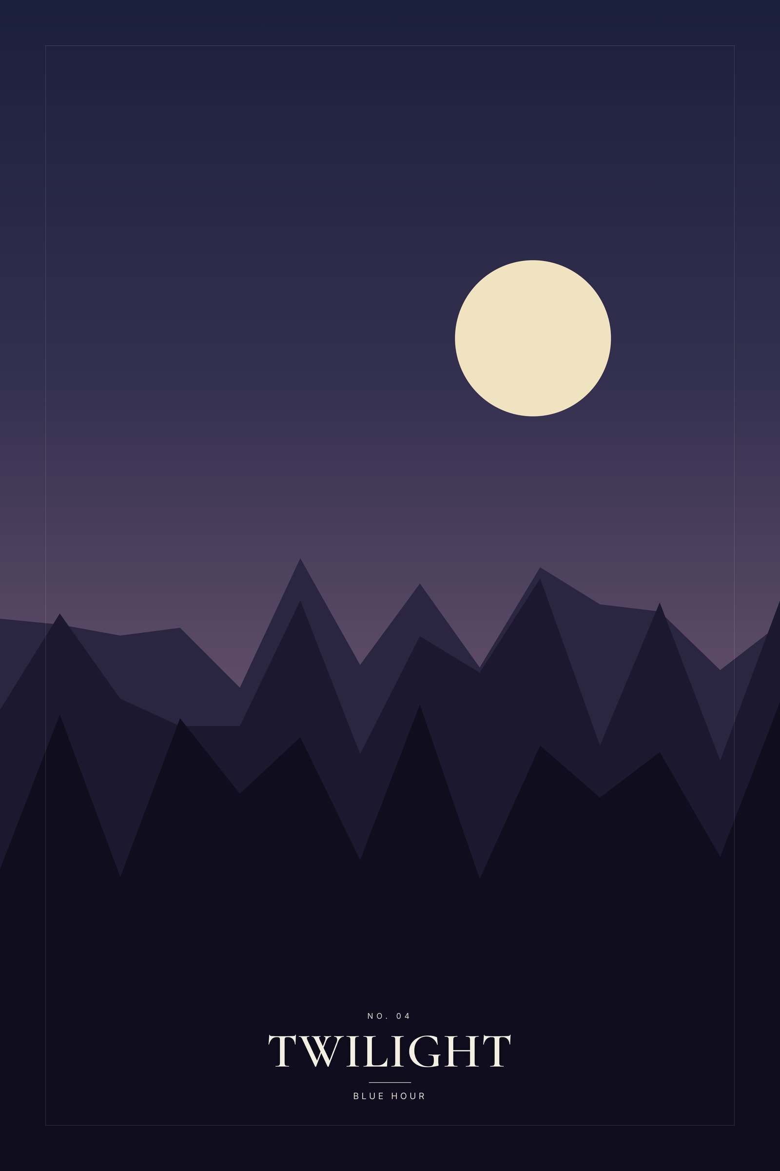 Twilight — Landscape Print
