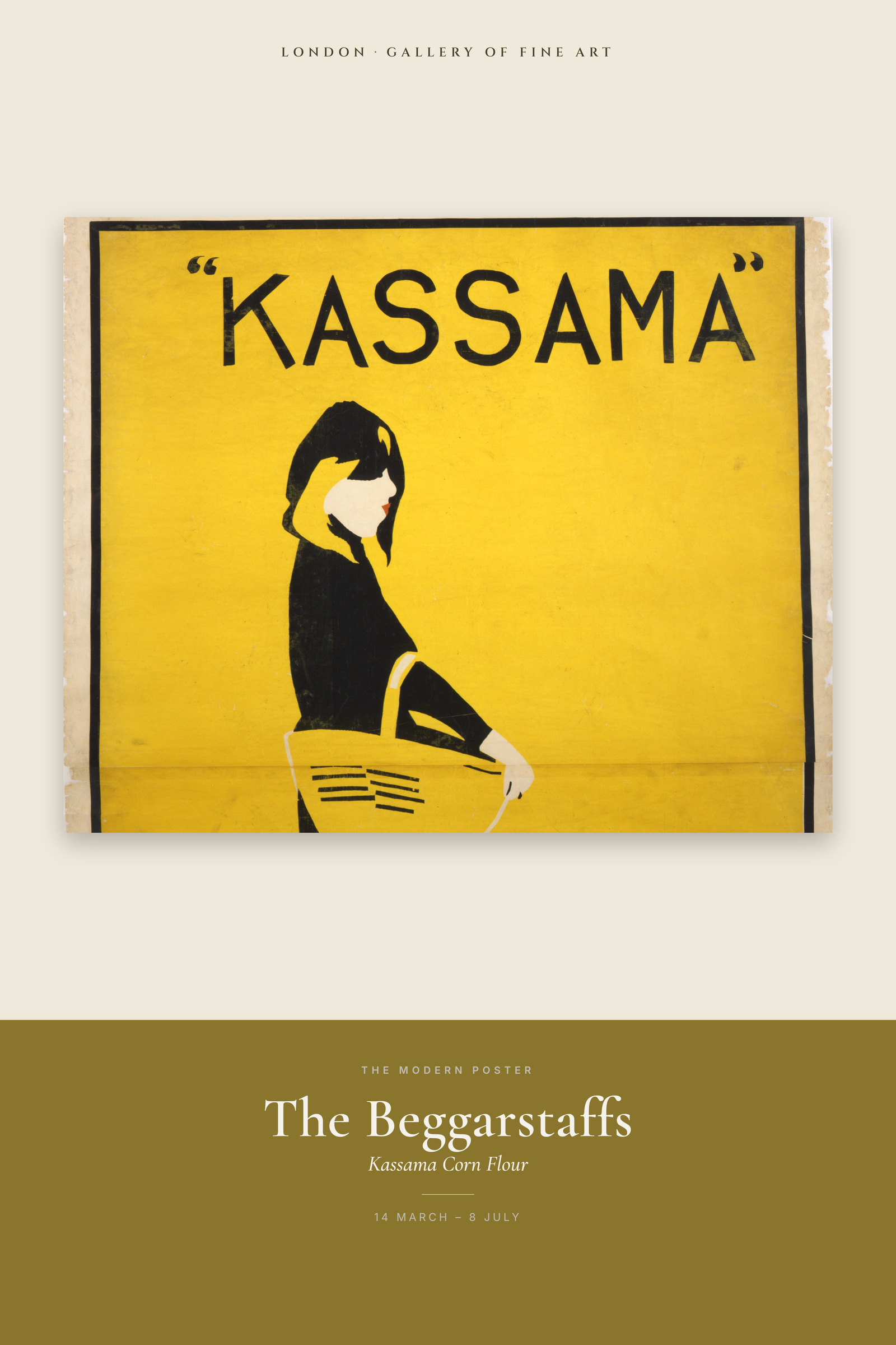 Kassama Corn Flour — Exhibition Poster