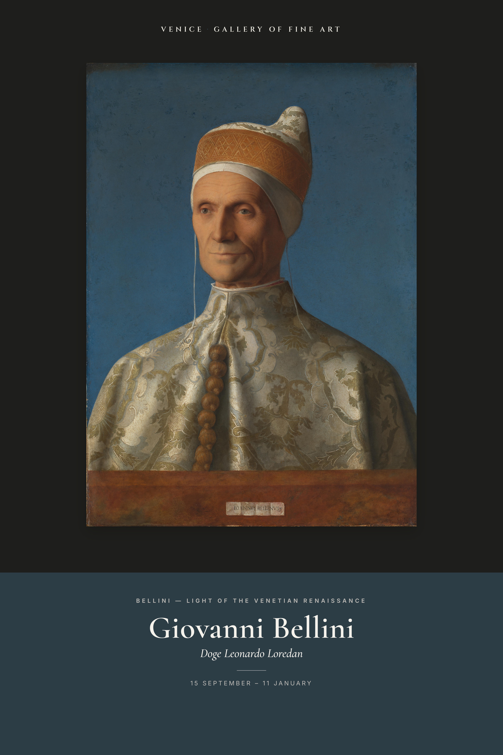 Doge Leonardo Loredan — Exhibition Poster
