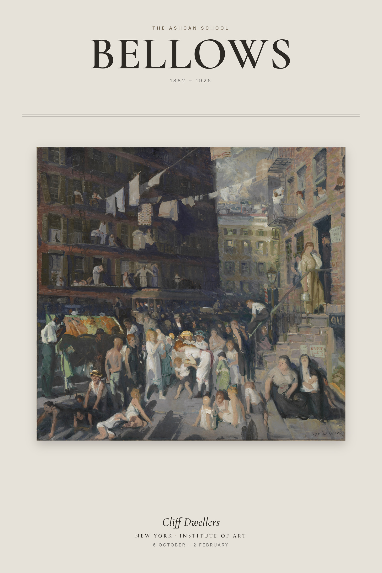 Cliff Dwellers — Exhibition Poster