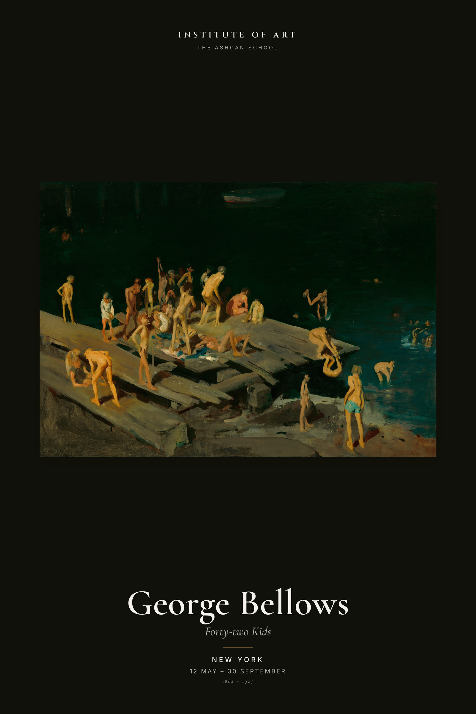 Forty-two Kids — Exhibition Poster