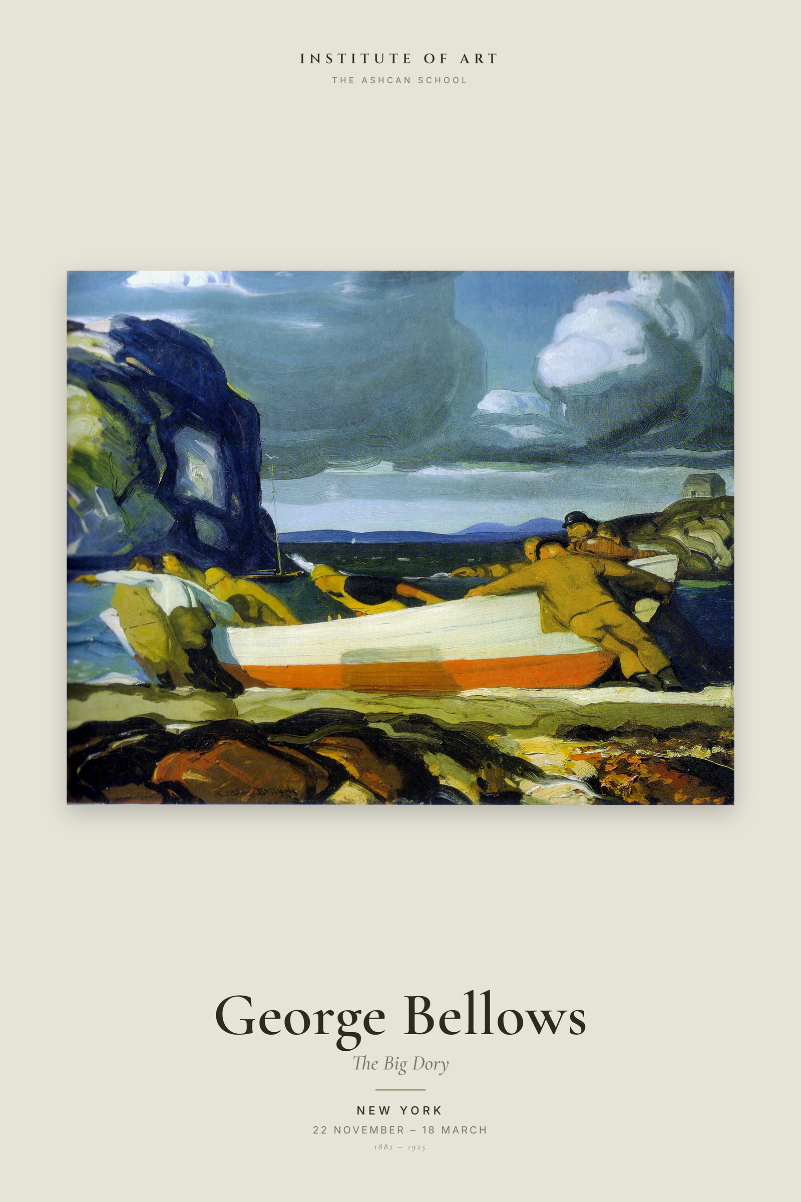 The Big Dory — Exhibition Poster