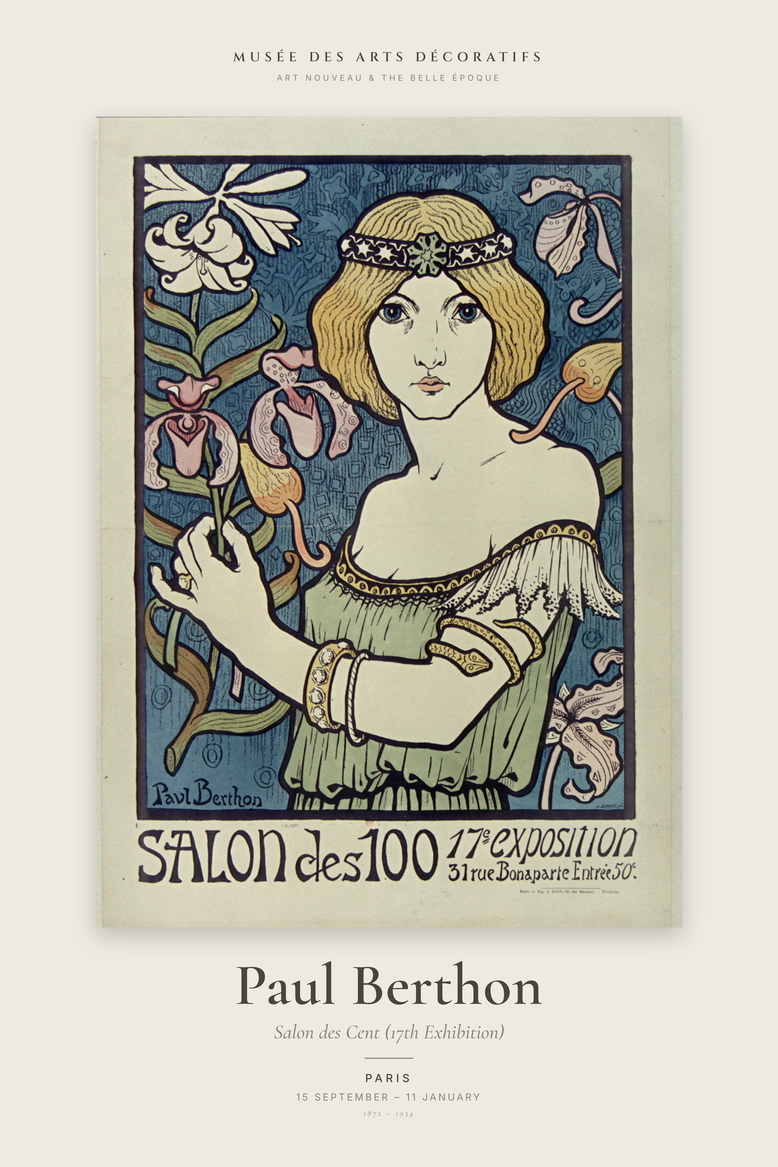 Salon des Cent (17th Exhibition) — Exhibition Poster