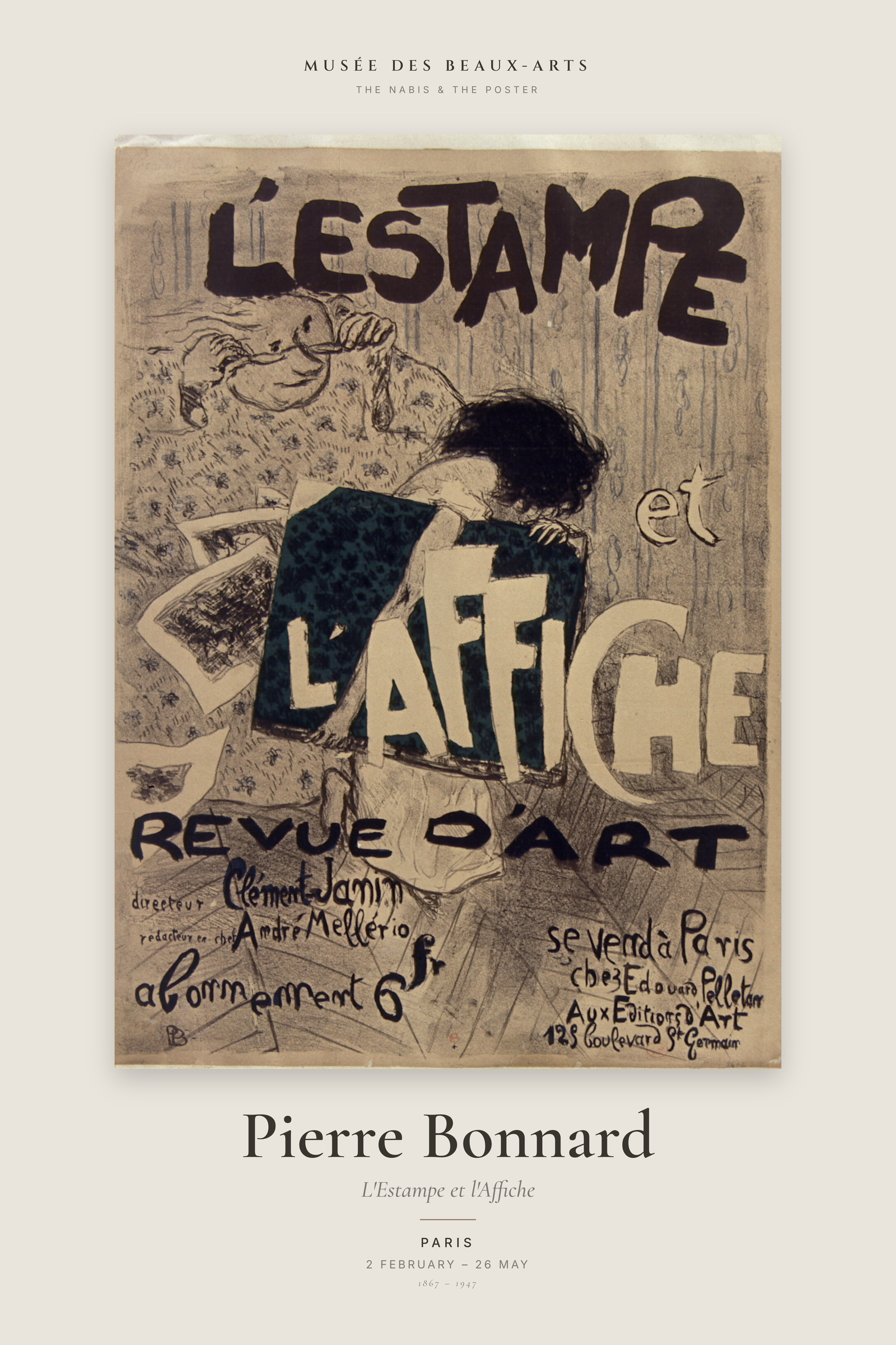 L'Estampe et l'Affiche — Exhibition Poster