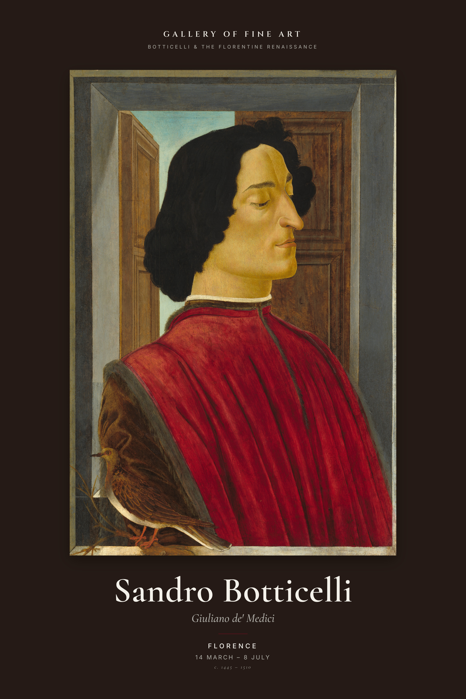 Giuliano de' Medici — Exhibition Poster
