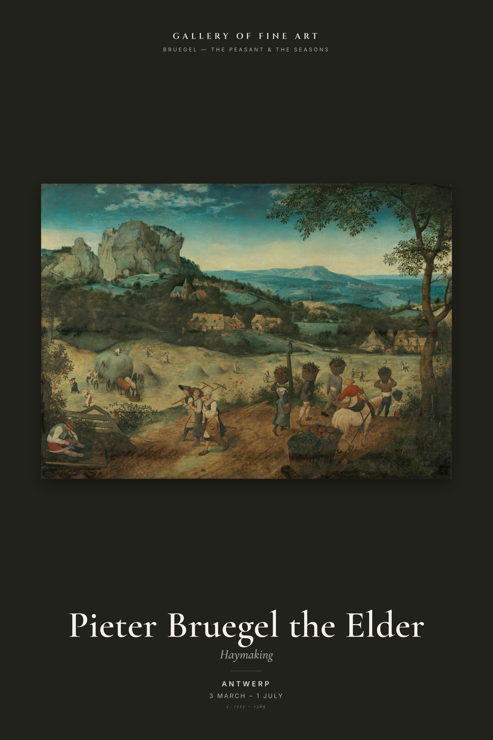 Haymaking — Exhibition Poster