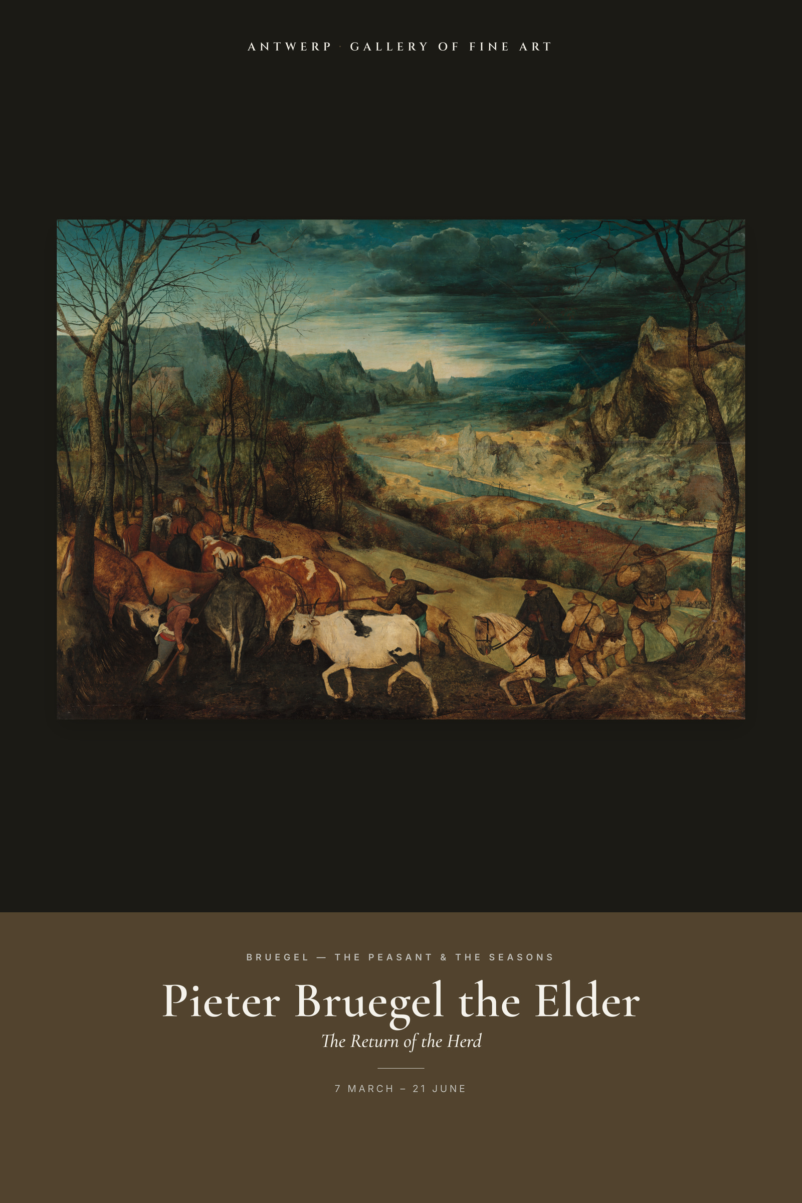 The Return of the Herd — Exhibition Poster