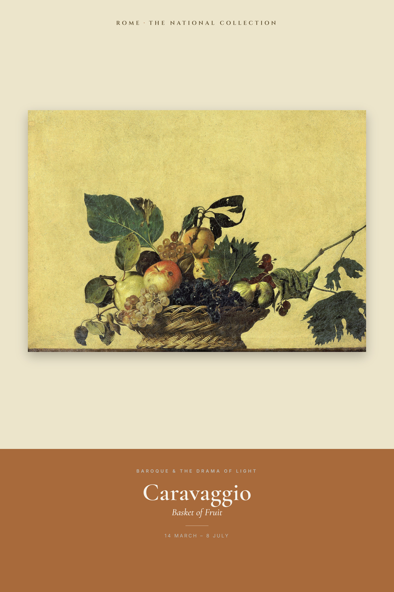 Basket of Fruit — Exhibition Poster