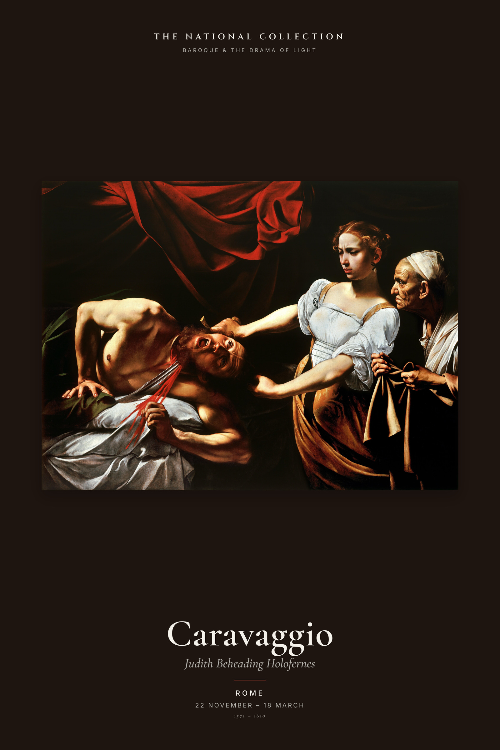 Judith Beheading Holofernes — Exhibition Poster