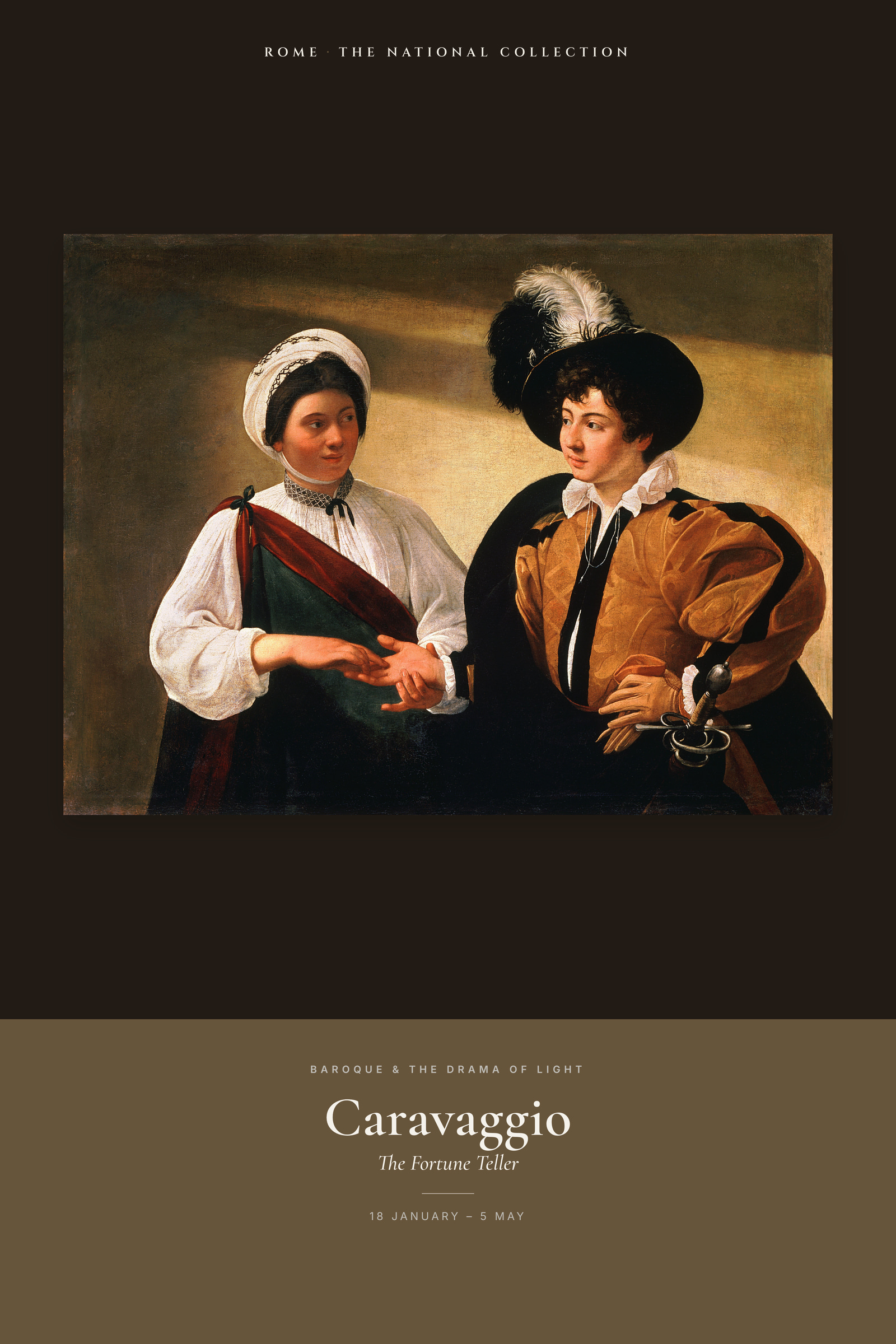 The Fortune Teller — Exhibition Poster