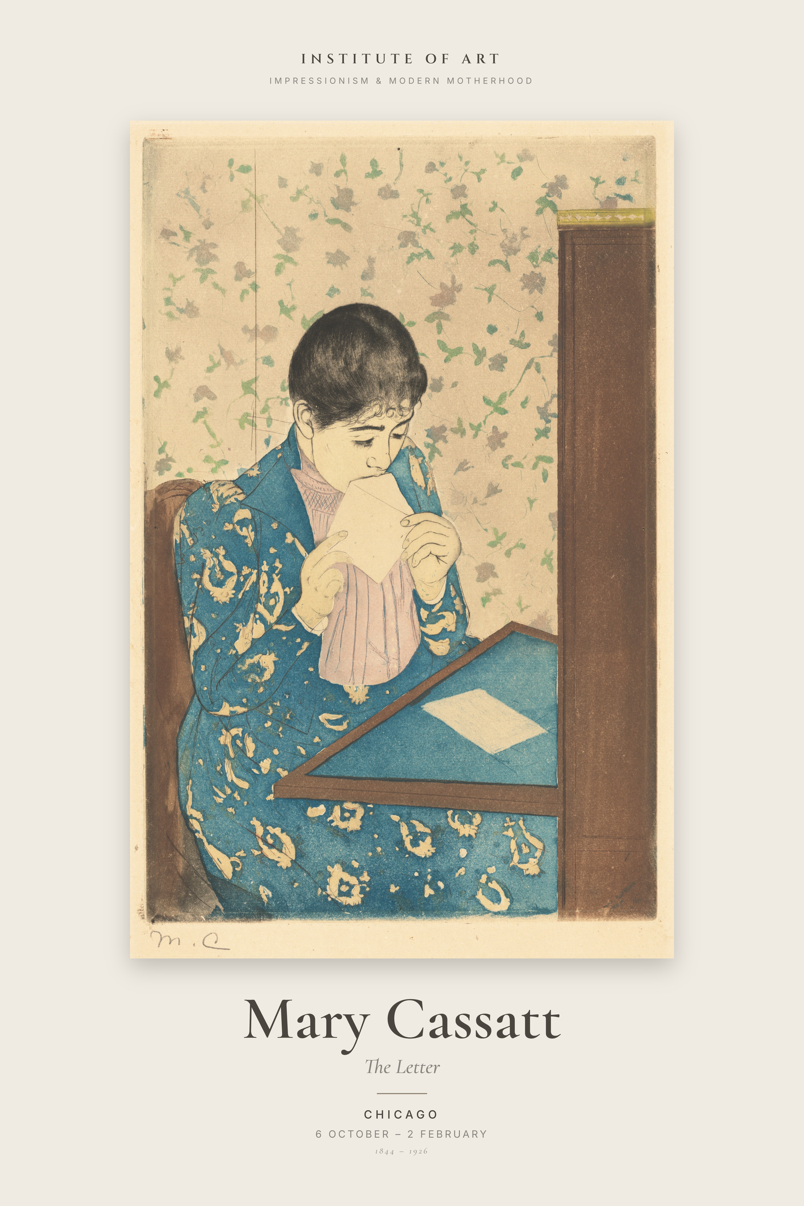 The Letter — Exhibition Poster