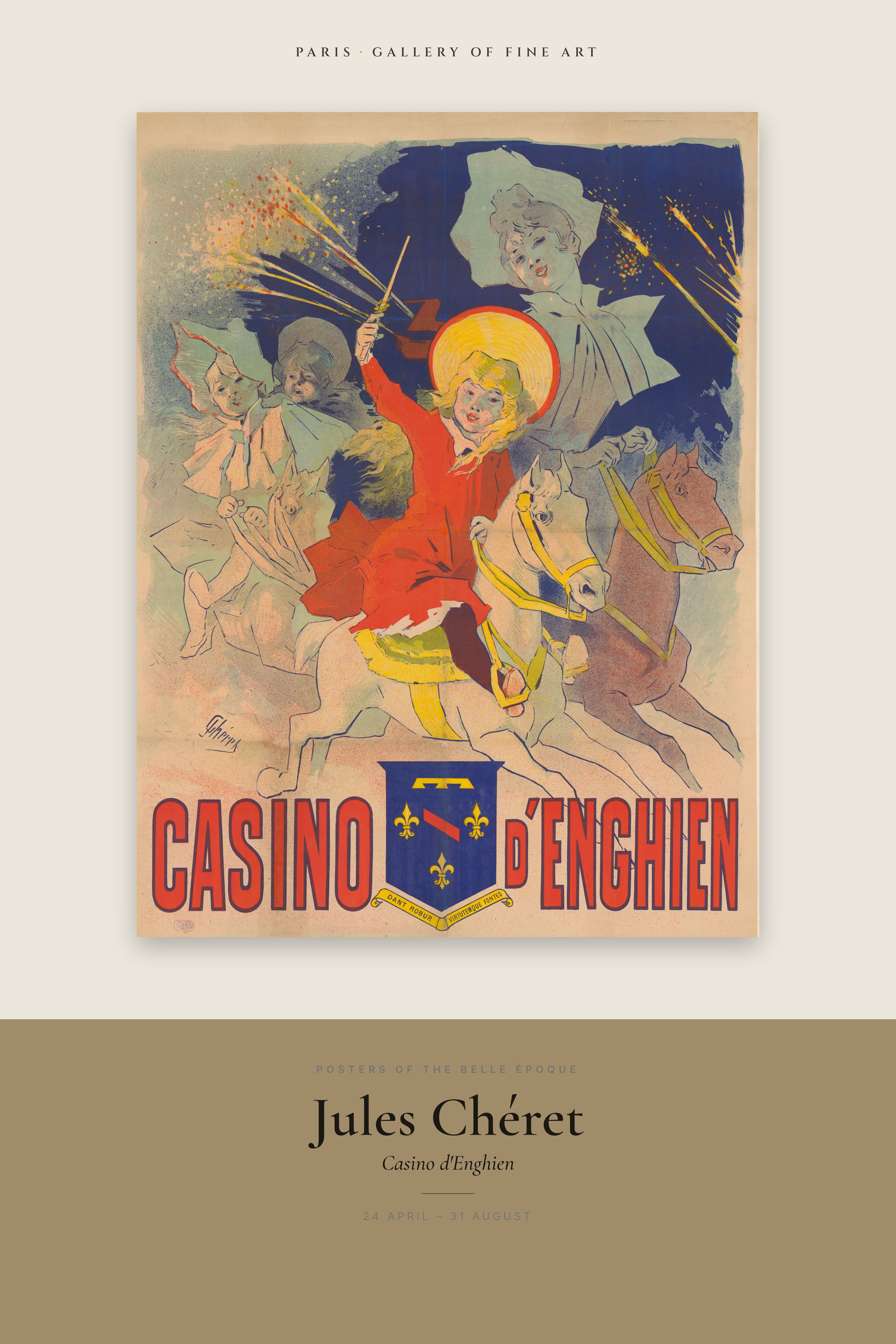 Casino d'Enghien — Exhibition Poster