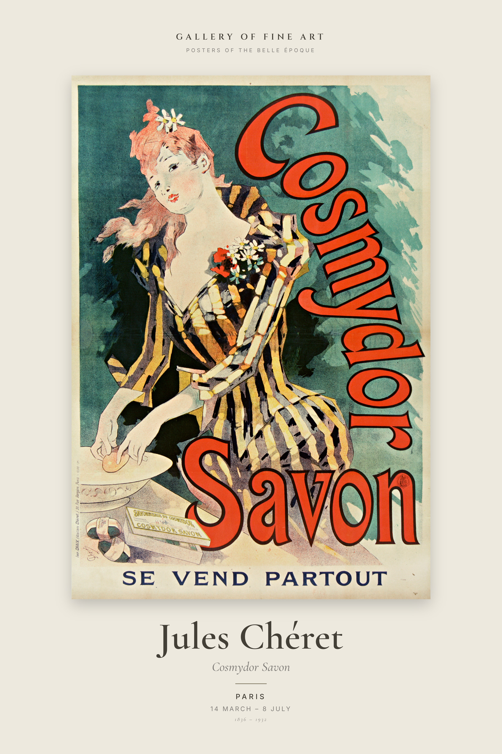 Cosmydor Savon — Exhibition Poster