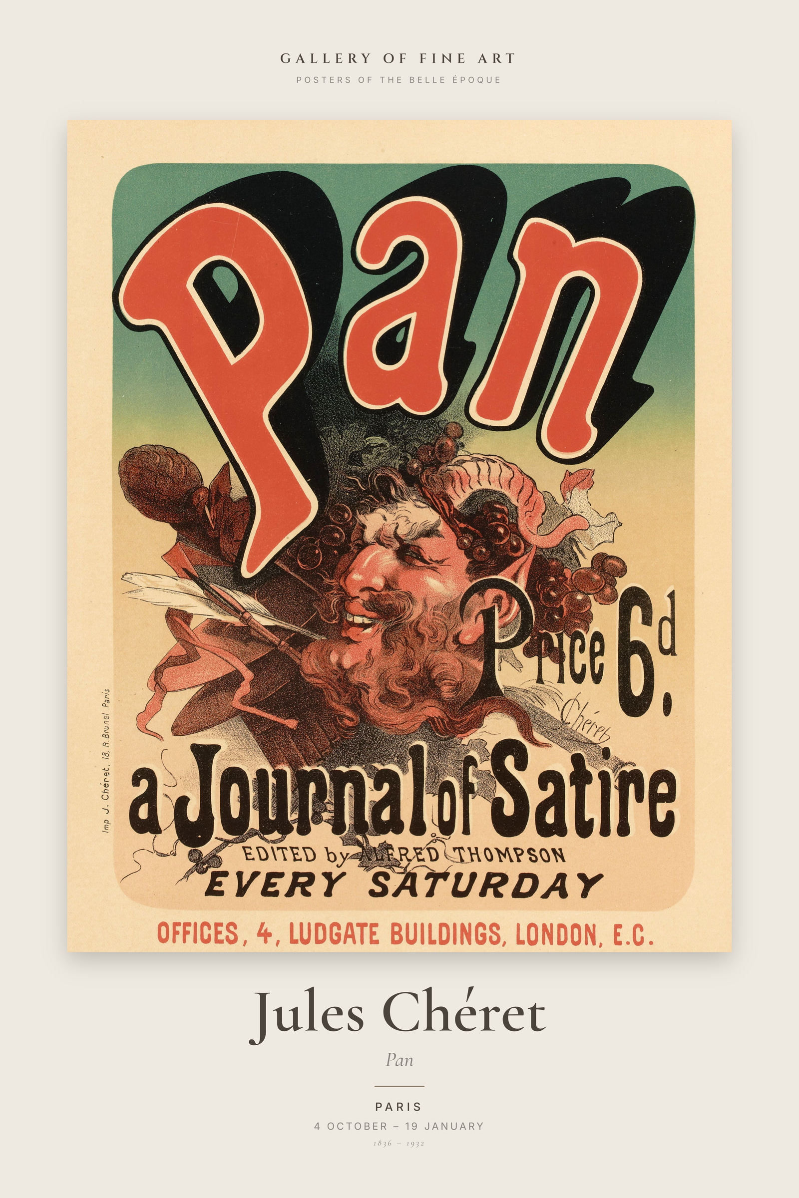 Pan — Exhibition Poster