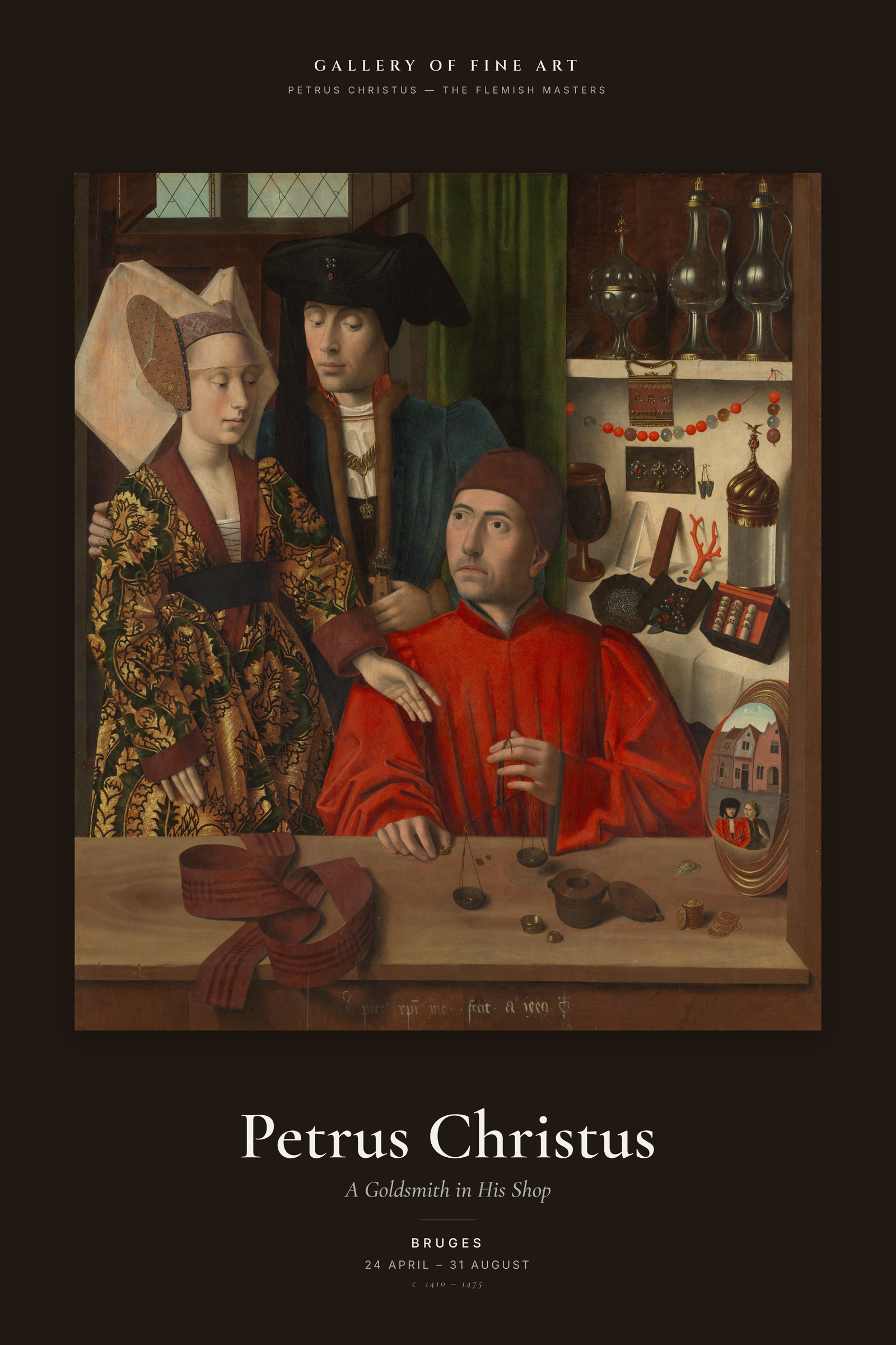 A Goldsmith in His Shop — Exhibition Poster