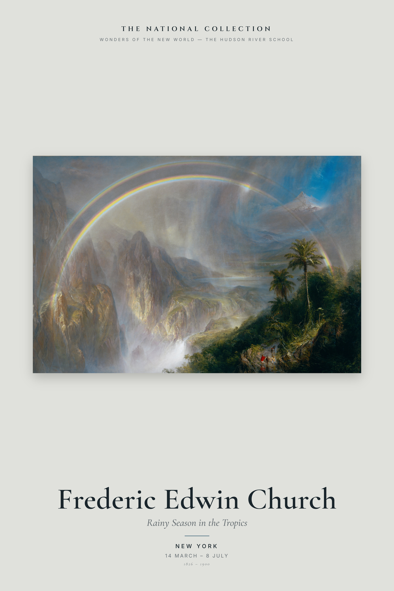 Rainy Season in the Tropics — Exhibition Poster