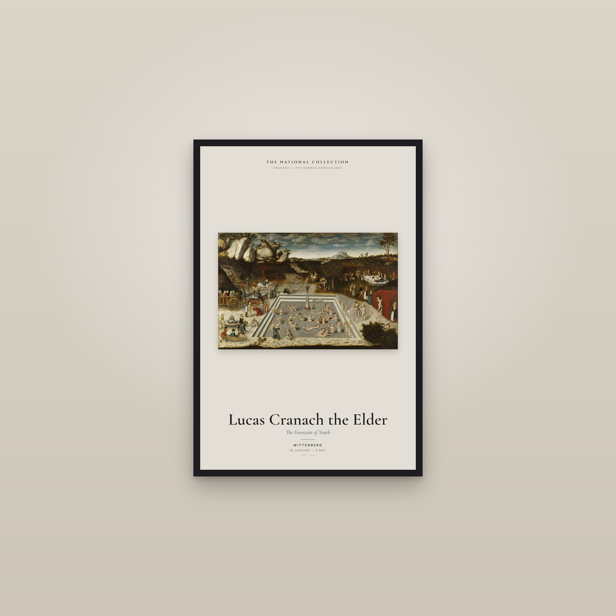The Fountain of Youth — Exhibition Poster