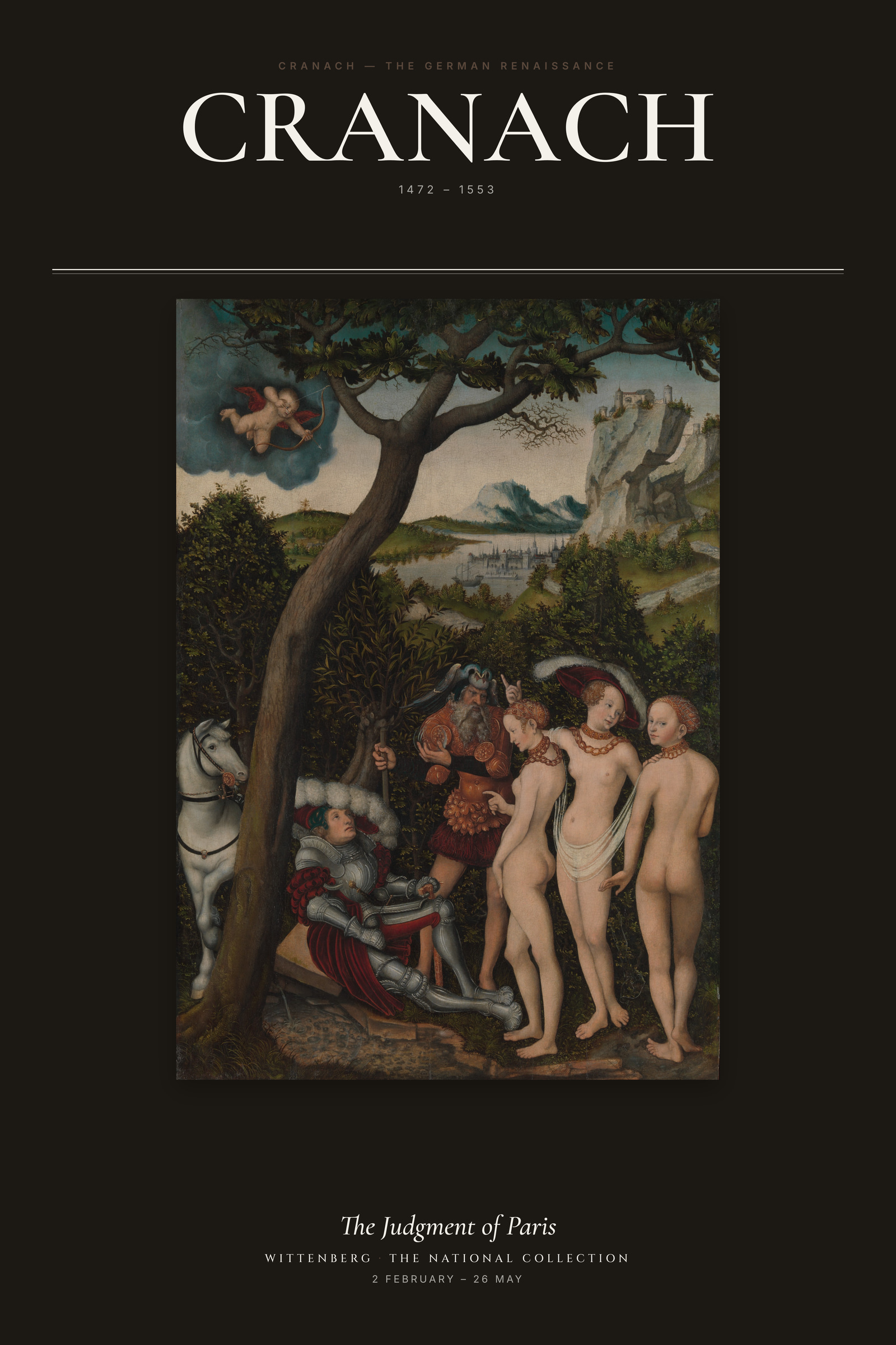 The Judgment of Paris — Exhibition Poster