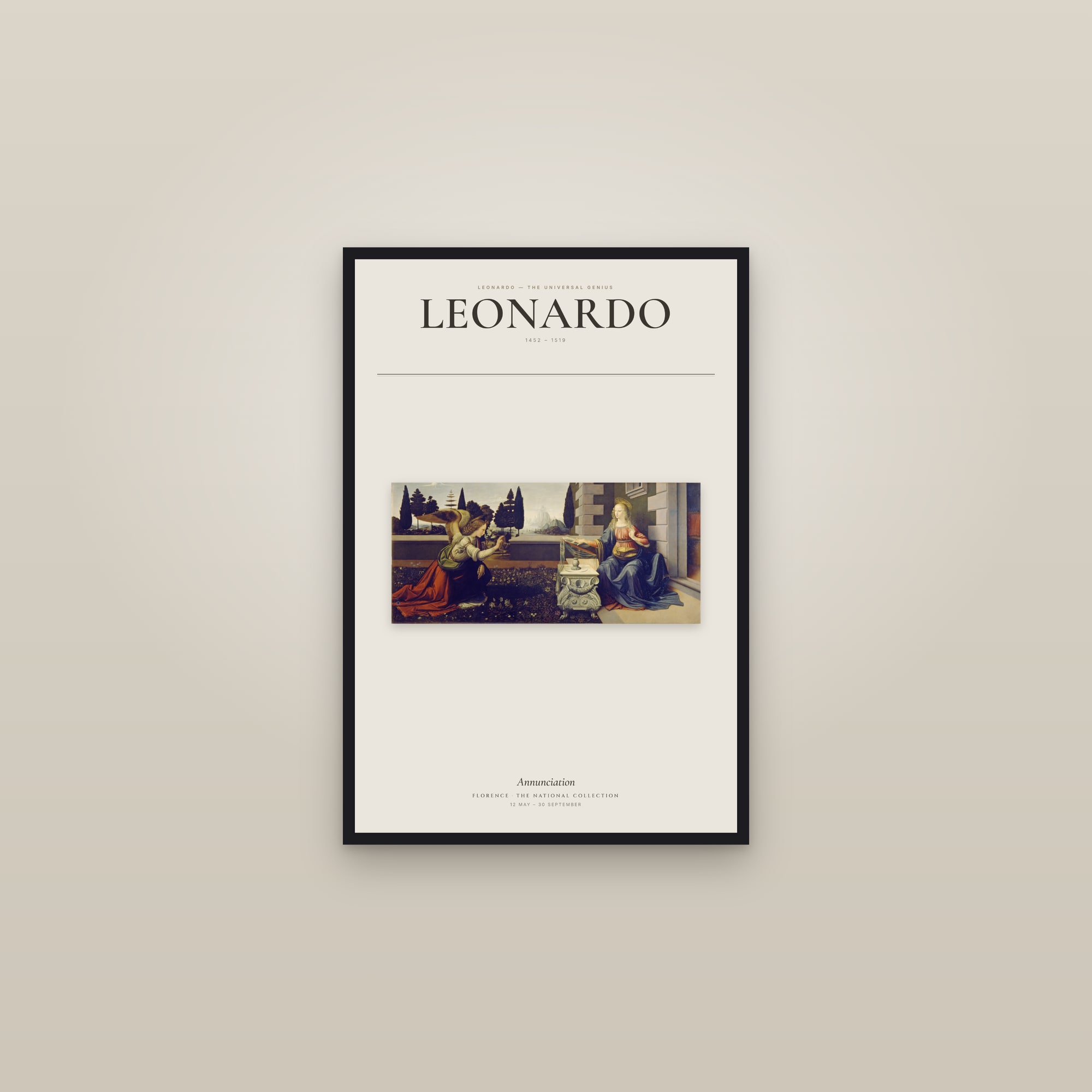 Annunciation — Exhibition Poster