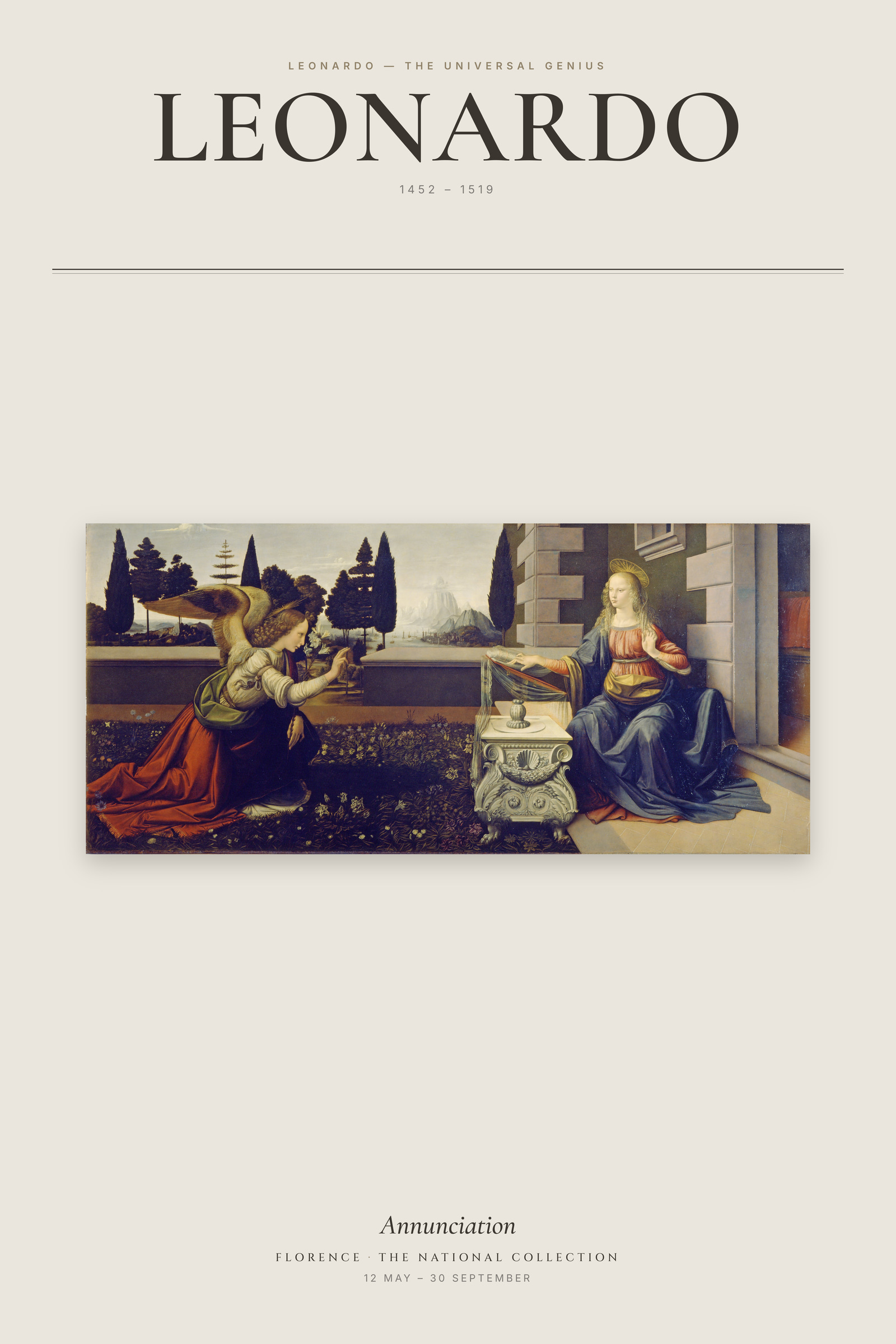 Annunciation — Exhibition Poster