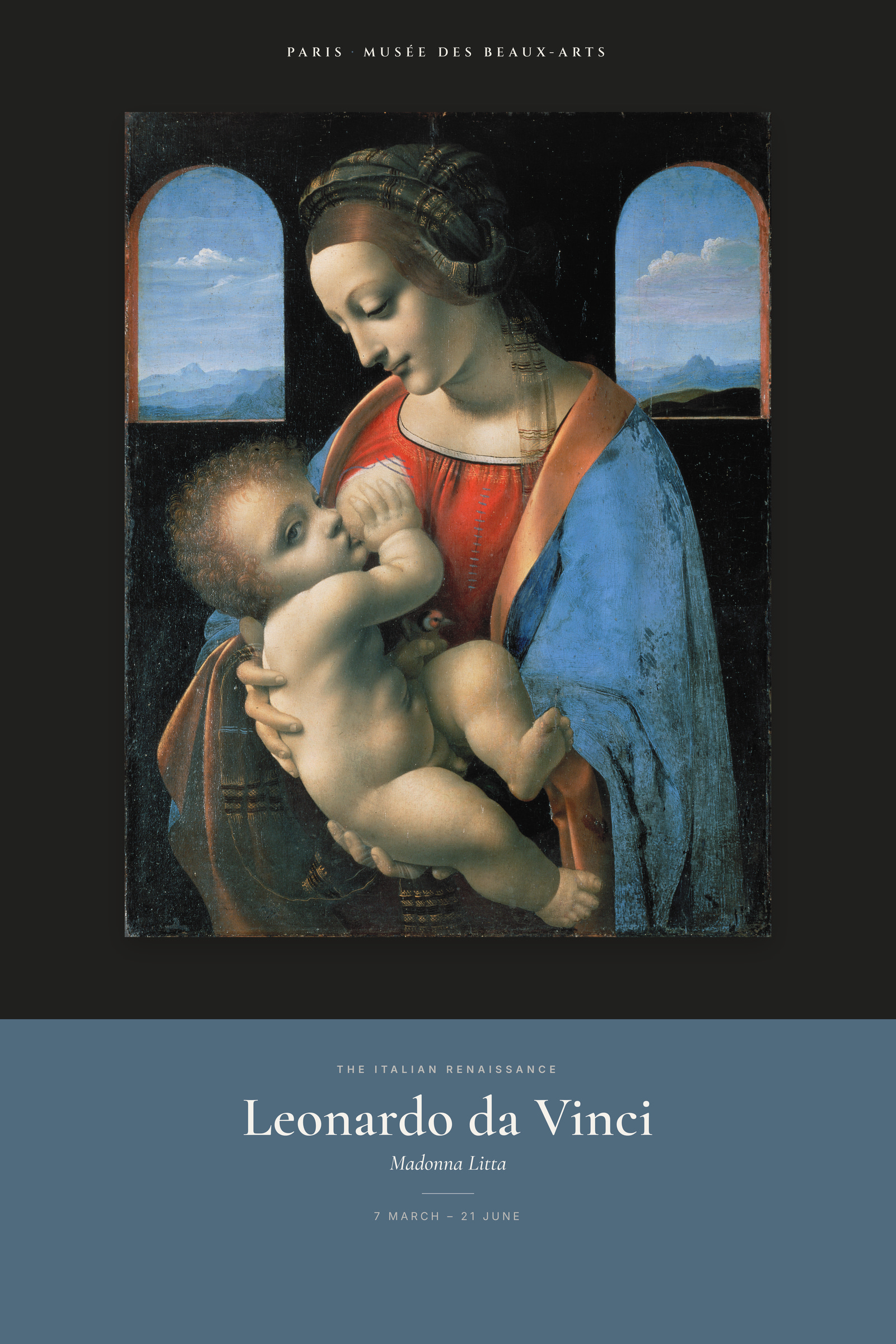 Madonna Litta — Exhibition Poster