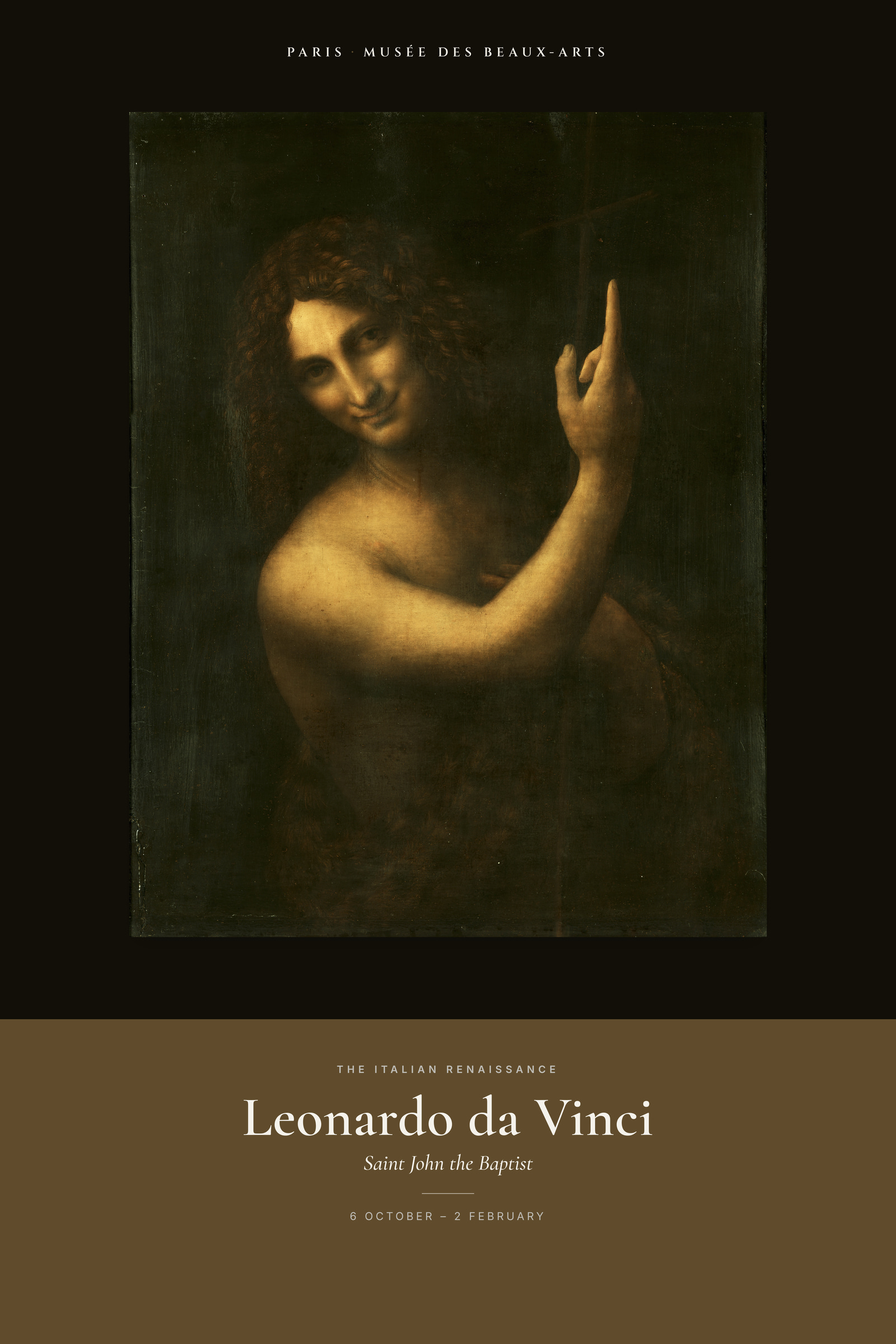 Saint John the Baptist — Exhibition Poster