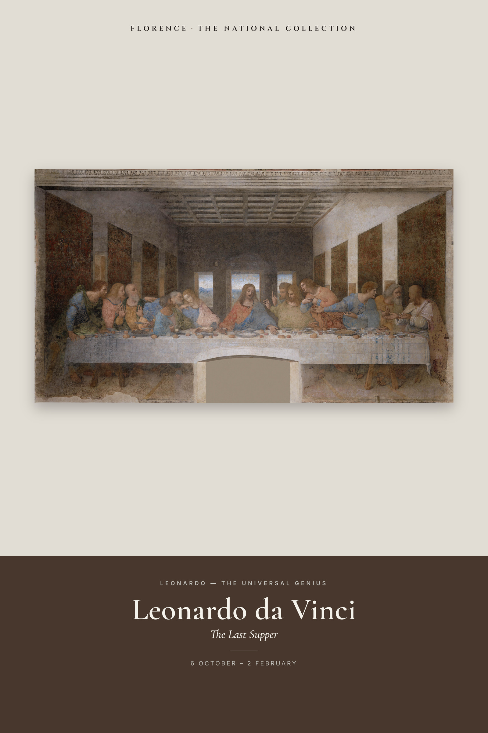 The Last Supper — Exhibition Poster