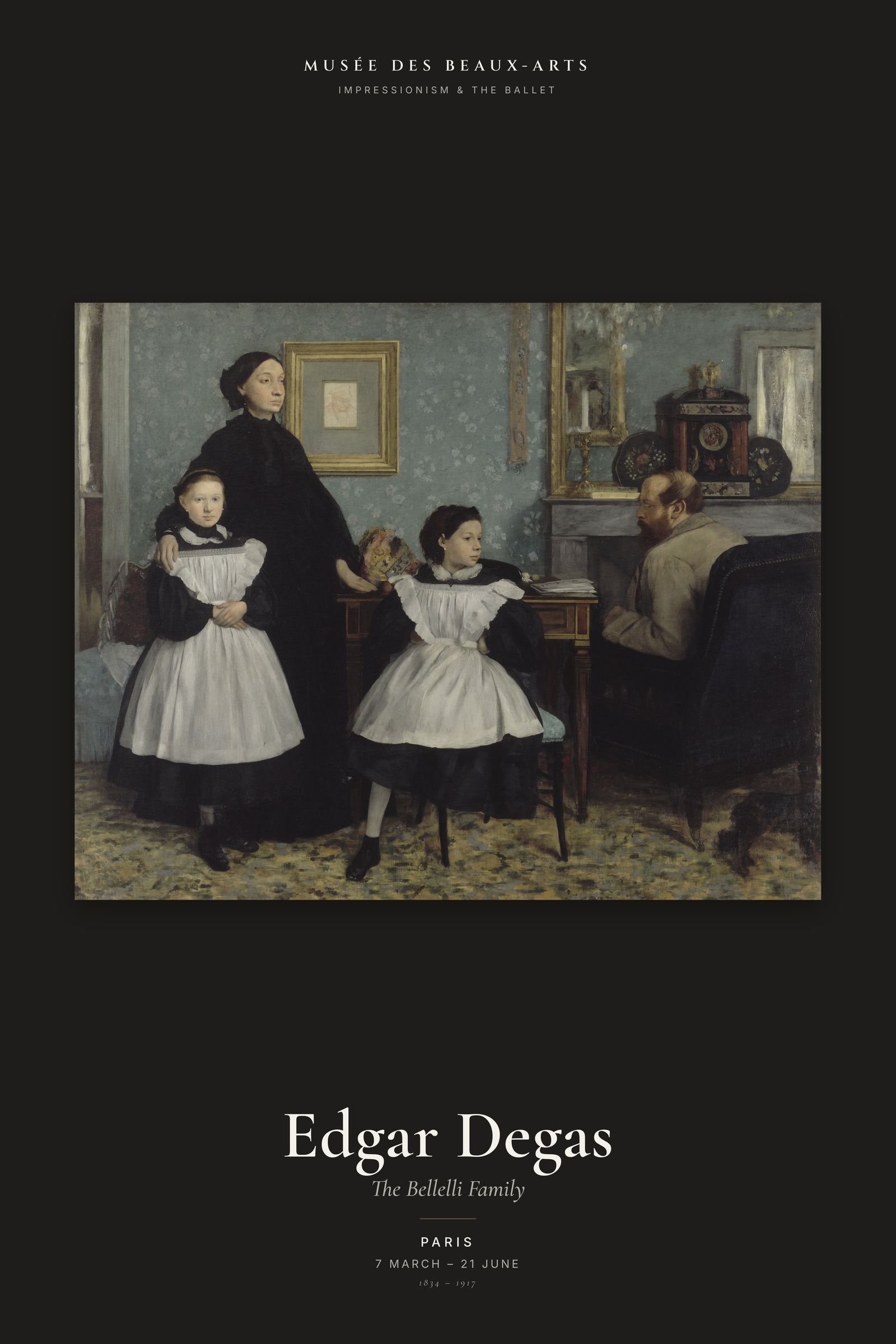 The Bellelli Family — Exhibition Poster