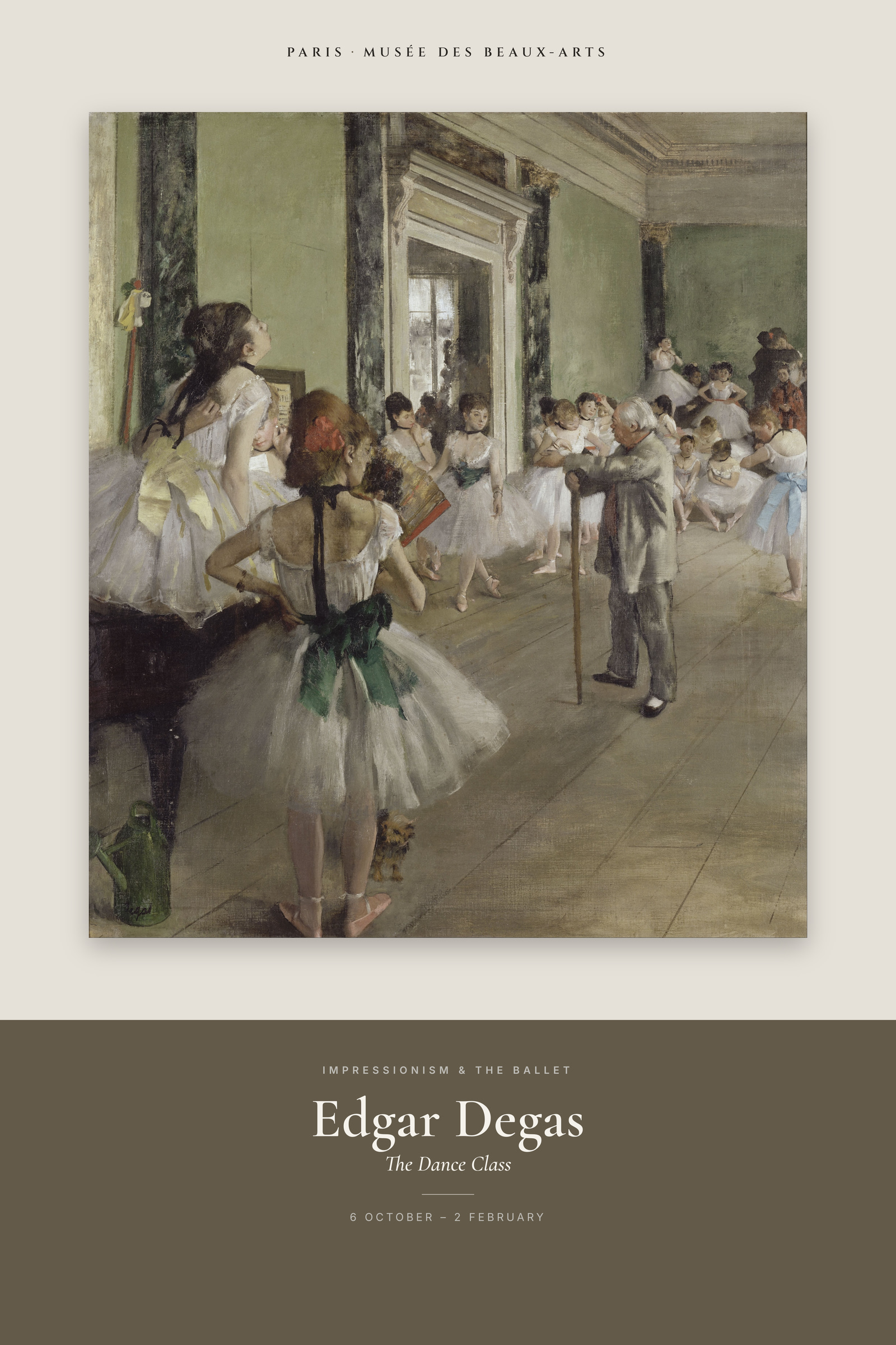 The Dance Class (Musée d'Orsay) — Exhibition Poster