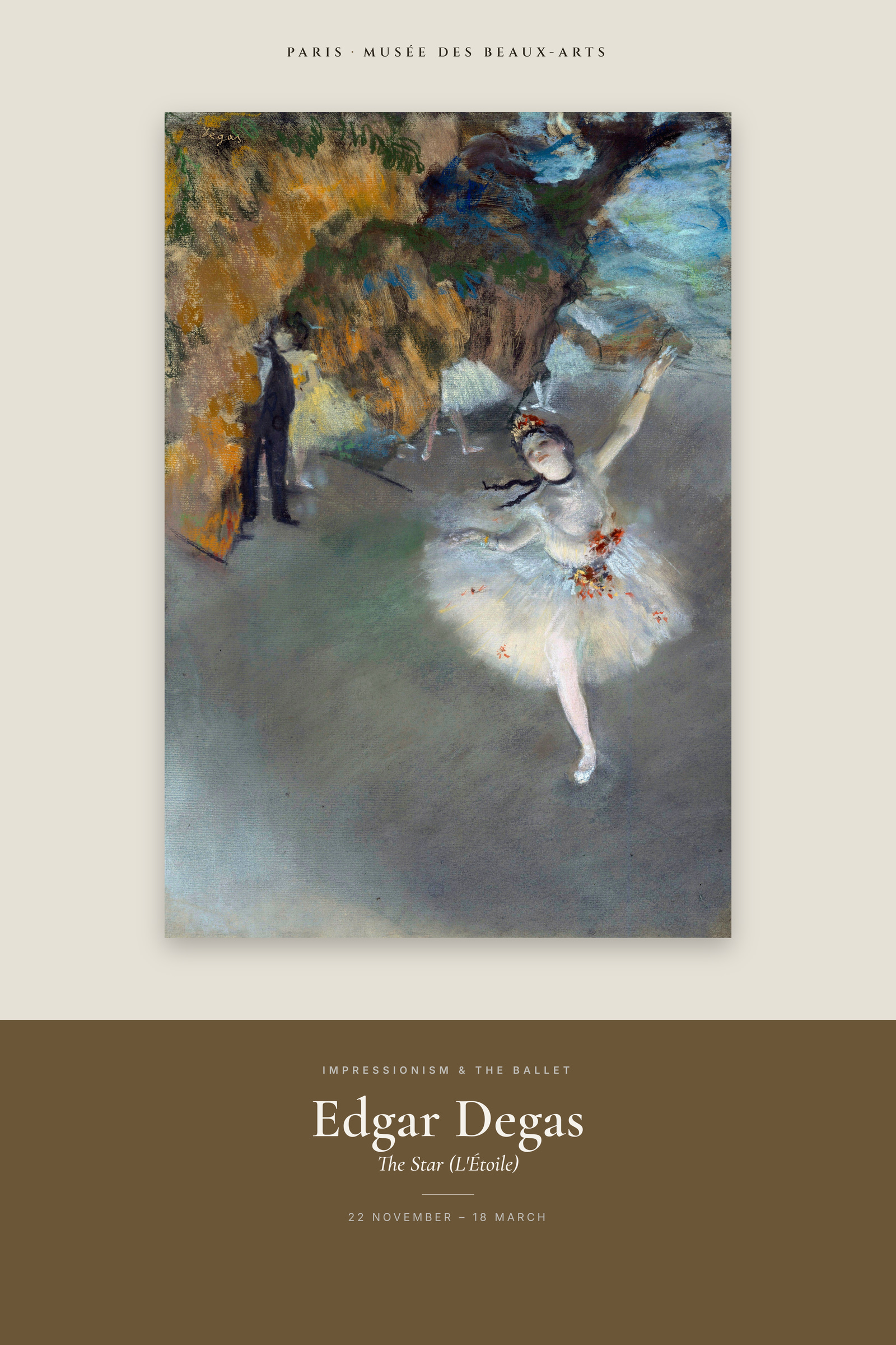 The Star (L'Étoile) — Exhibition Poster