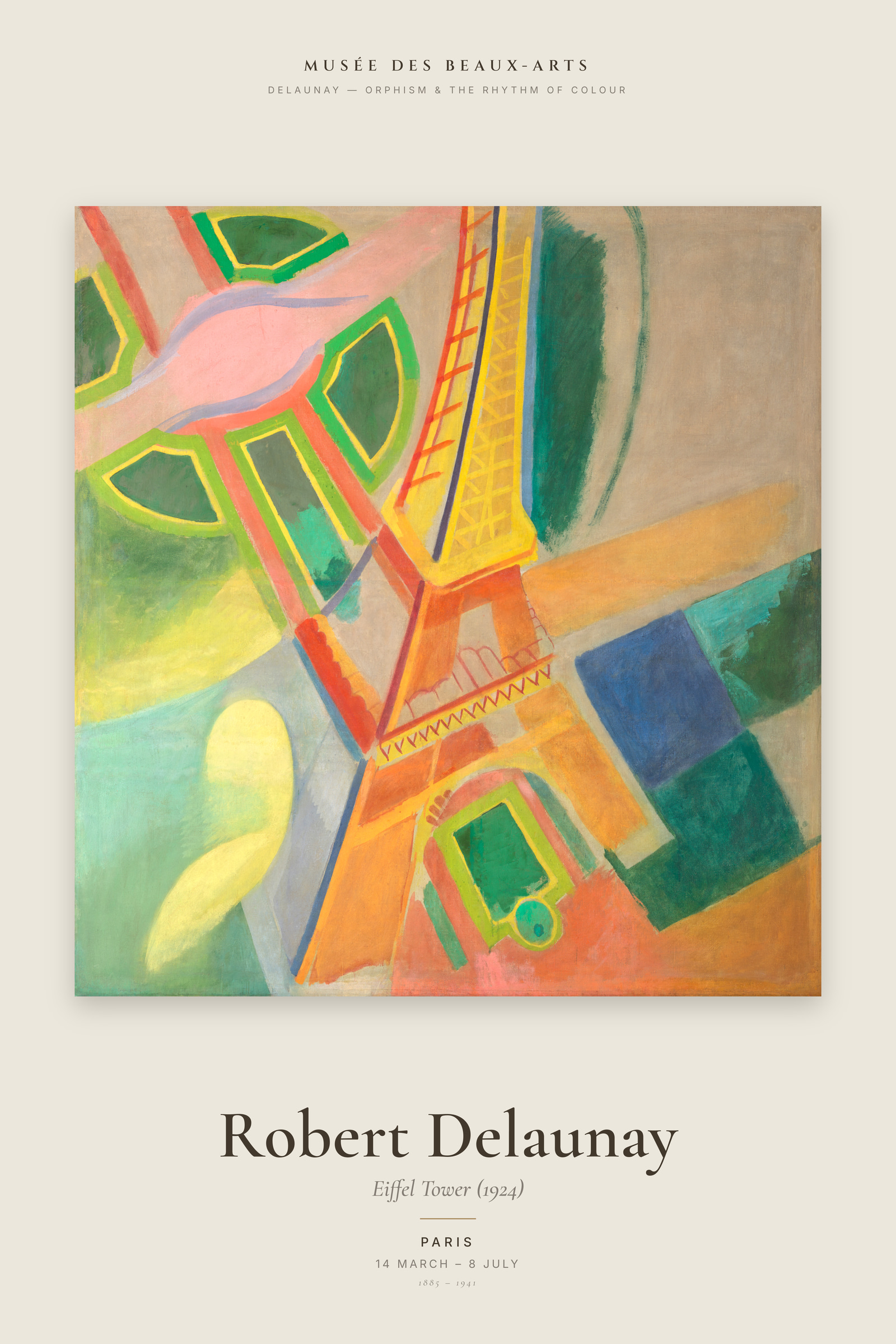 Eiffel Tower (1924) — Exhibition Poster