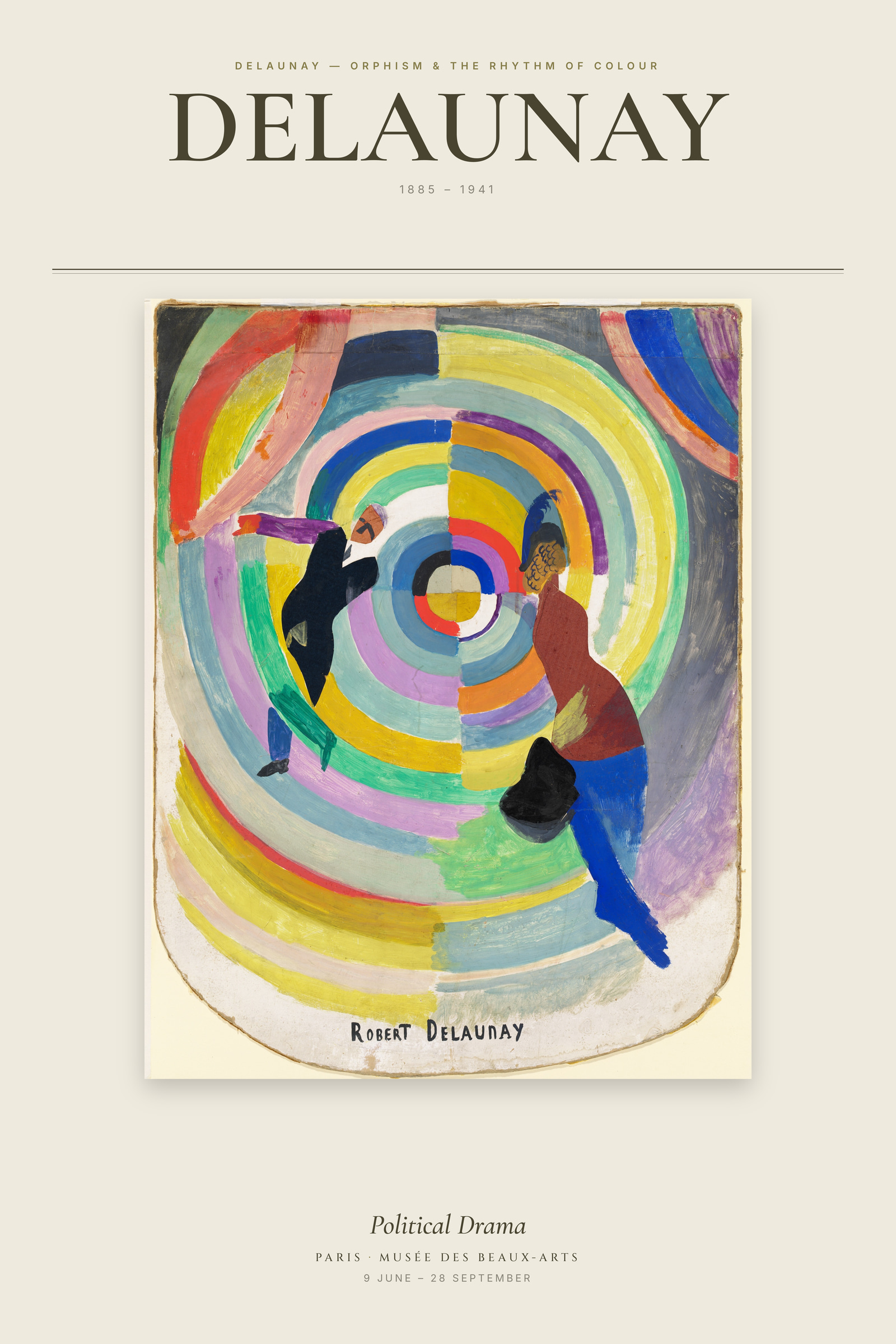 Political Drama — Exhibition Poster