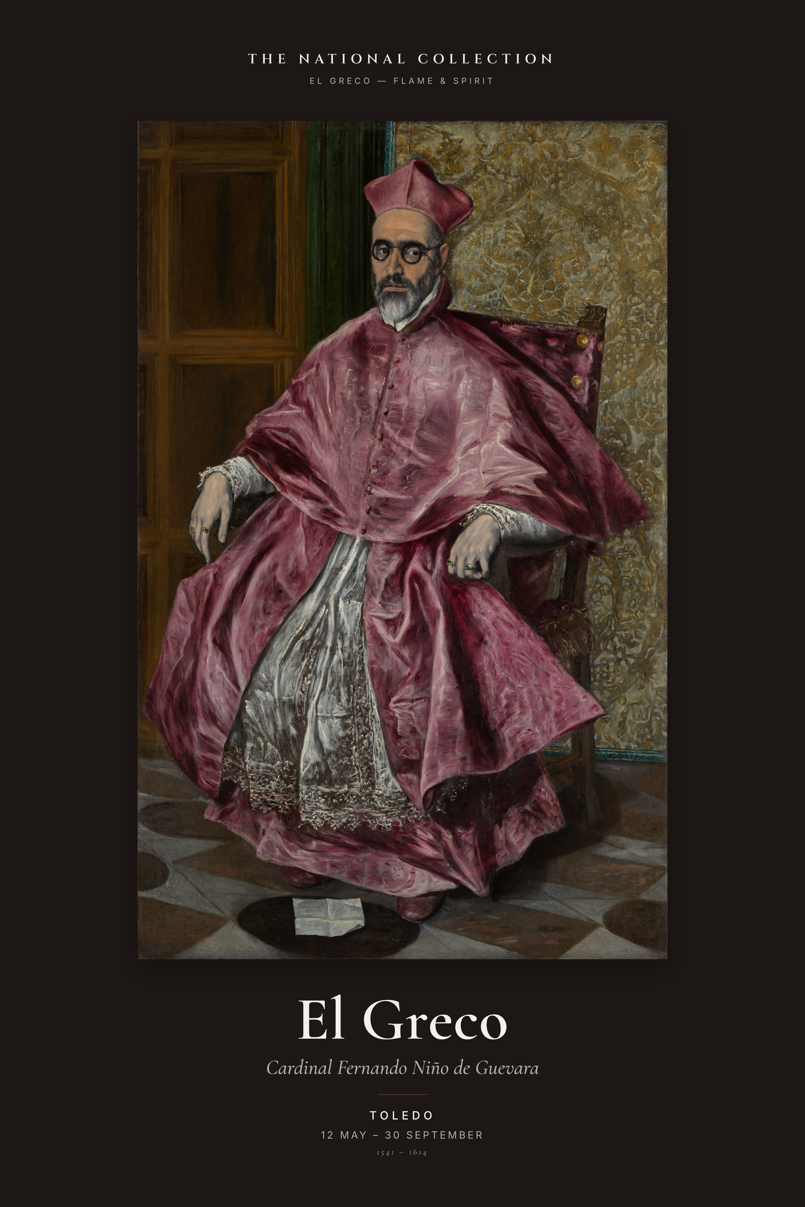 Cardinal Fernando Niño de Guevara — Exhibition Poster
