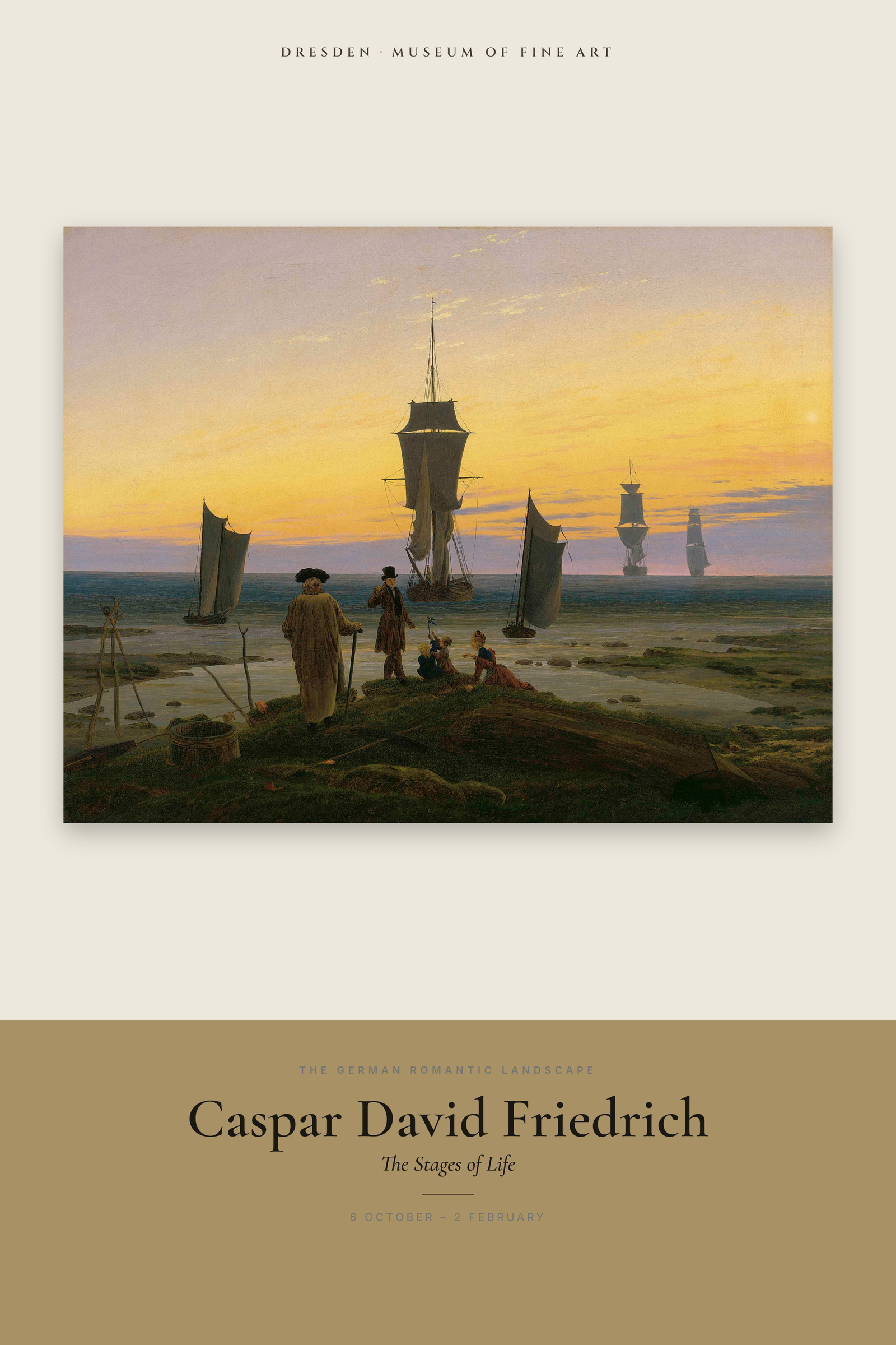 The Stages of Life — Exhibition Poster