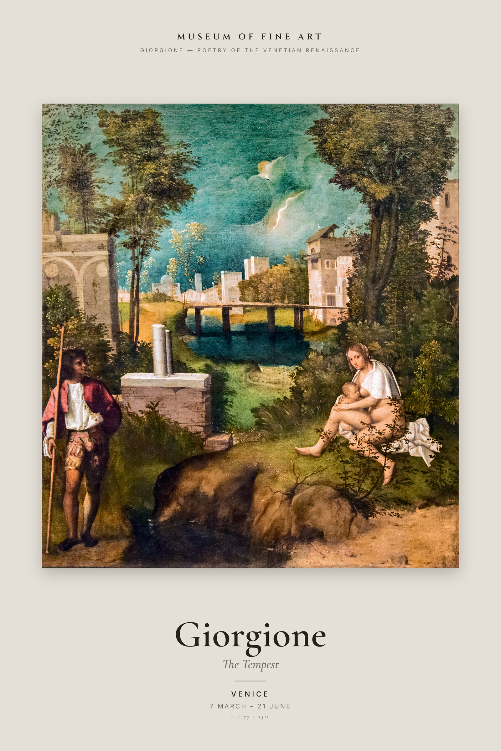 The Tempest — Exhibition Poster
