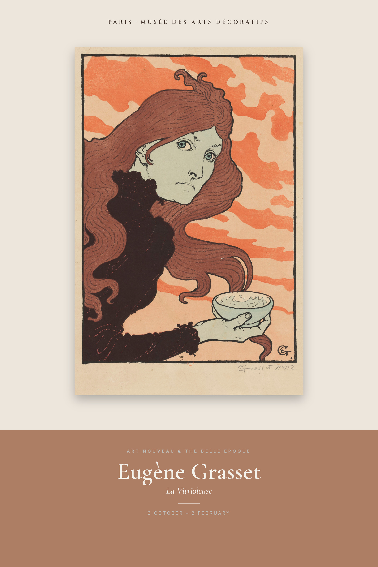 La Vitrioleuse — Exhibition Poster