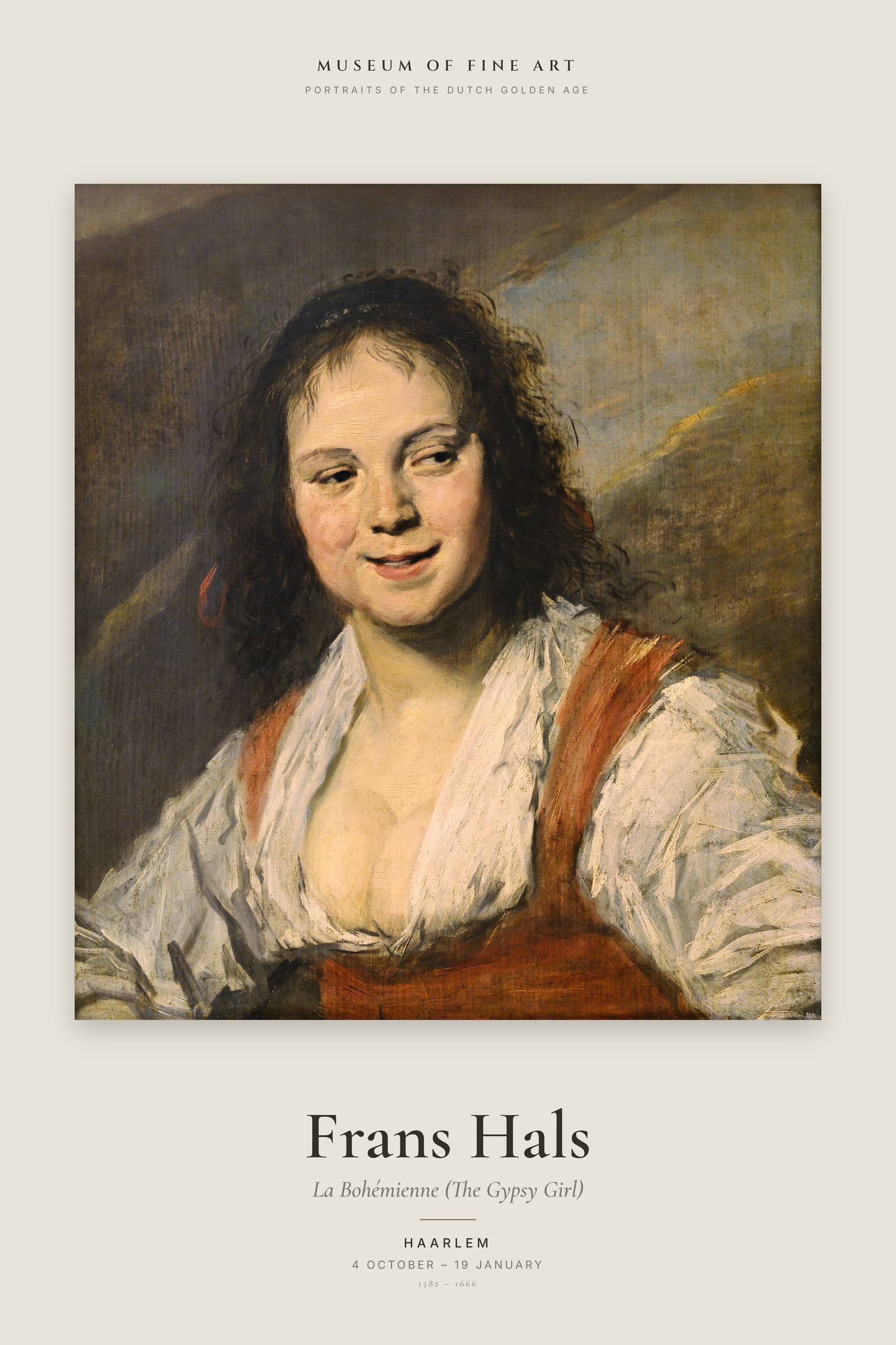 La Bohémienne (The Gypsy Girl) — Exhibition Poster