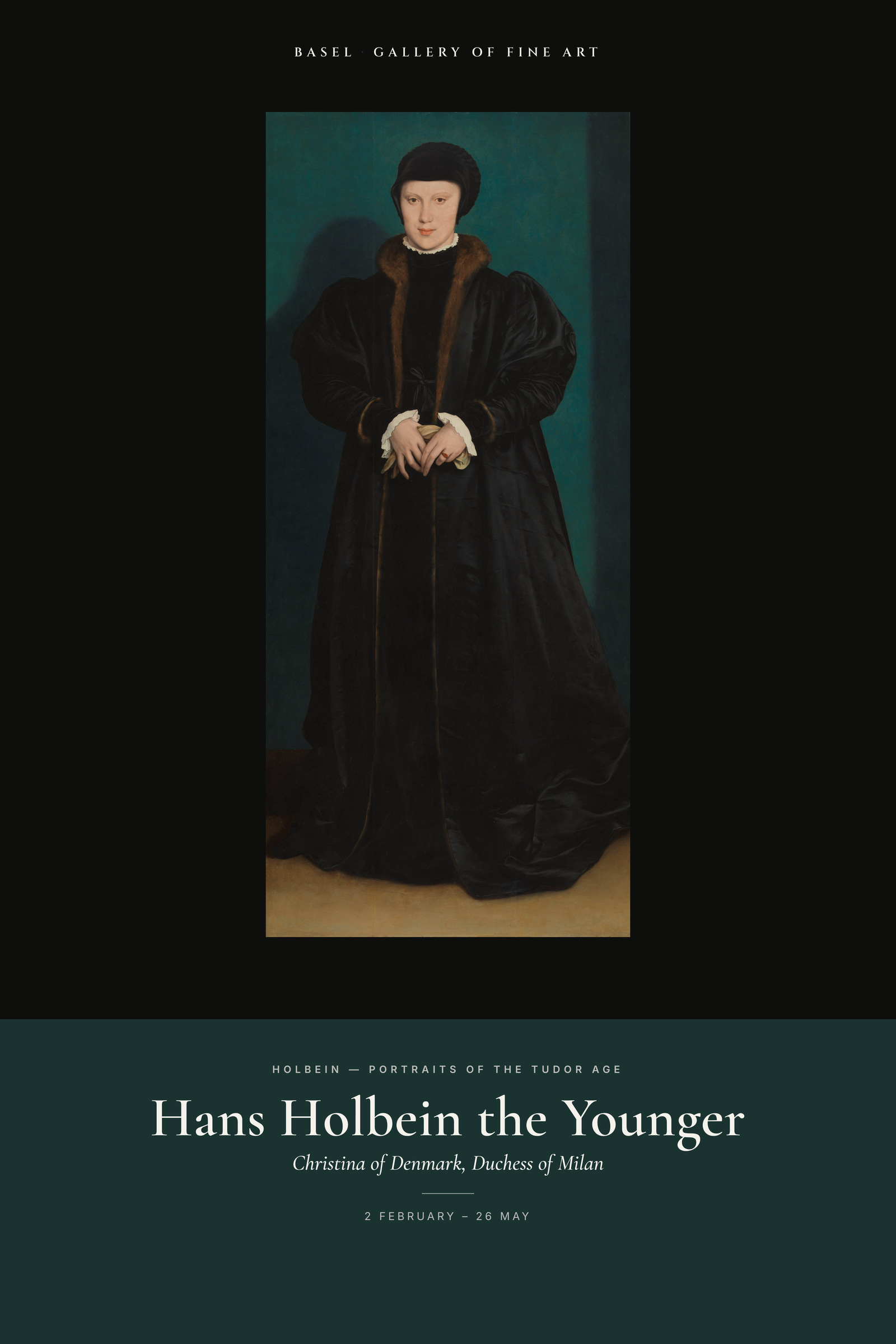 Christina of Denmark, Duchess of Milan — Exhibition Poster